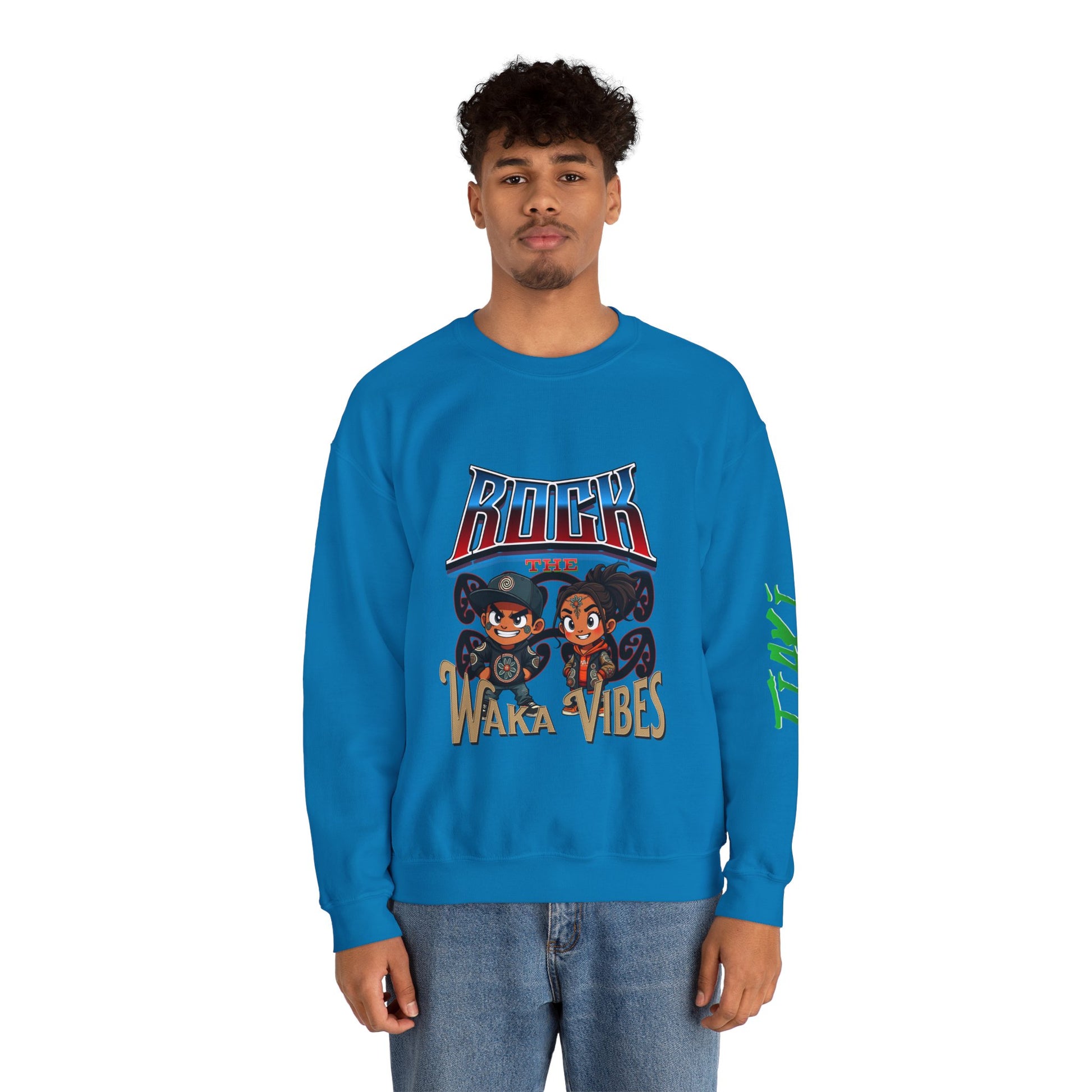 Rook the Waka Vibes Sweatshirt - Tiaki Apparel