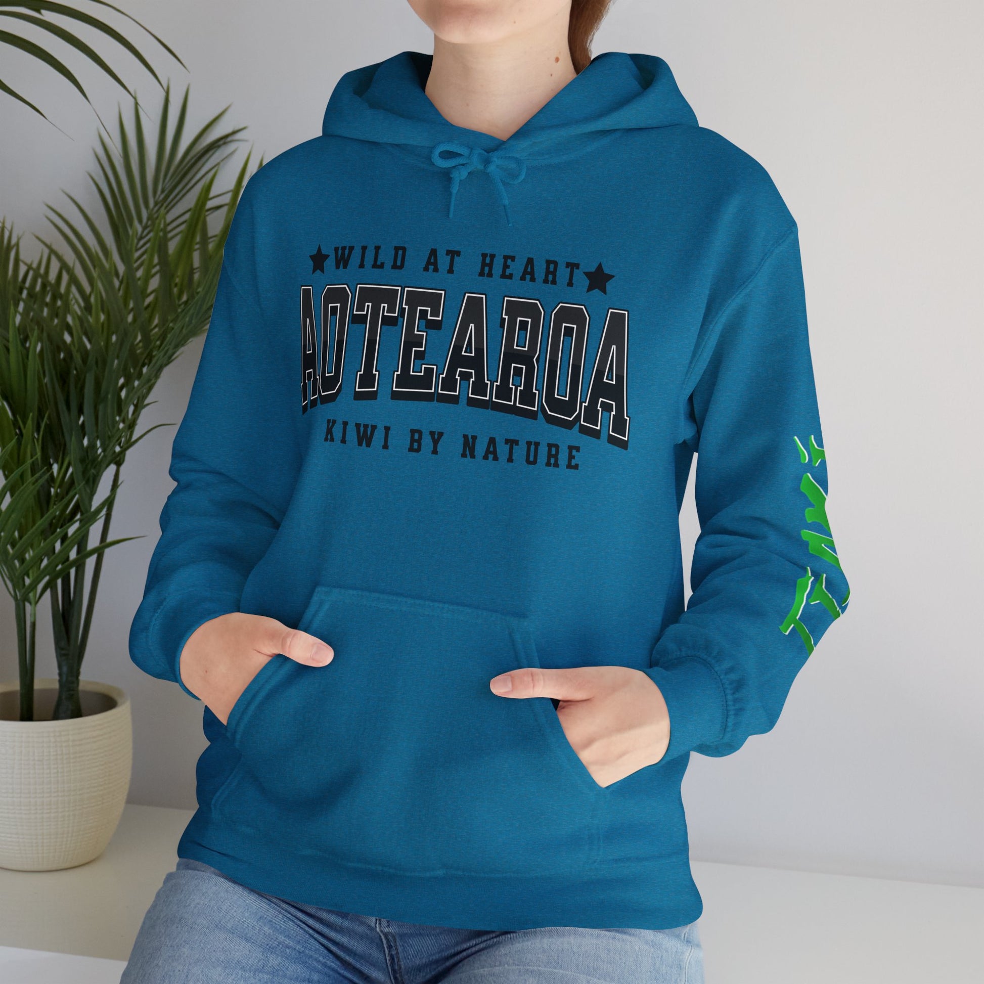 Aotearoa Hooded Sweatshirt - Tiaki Apparel