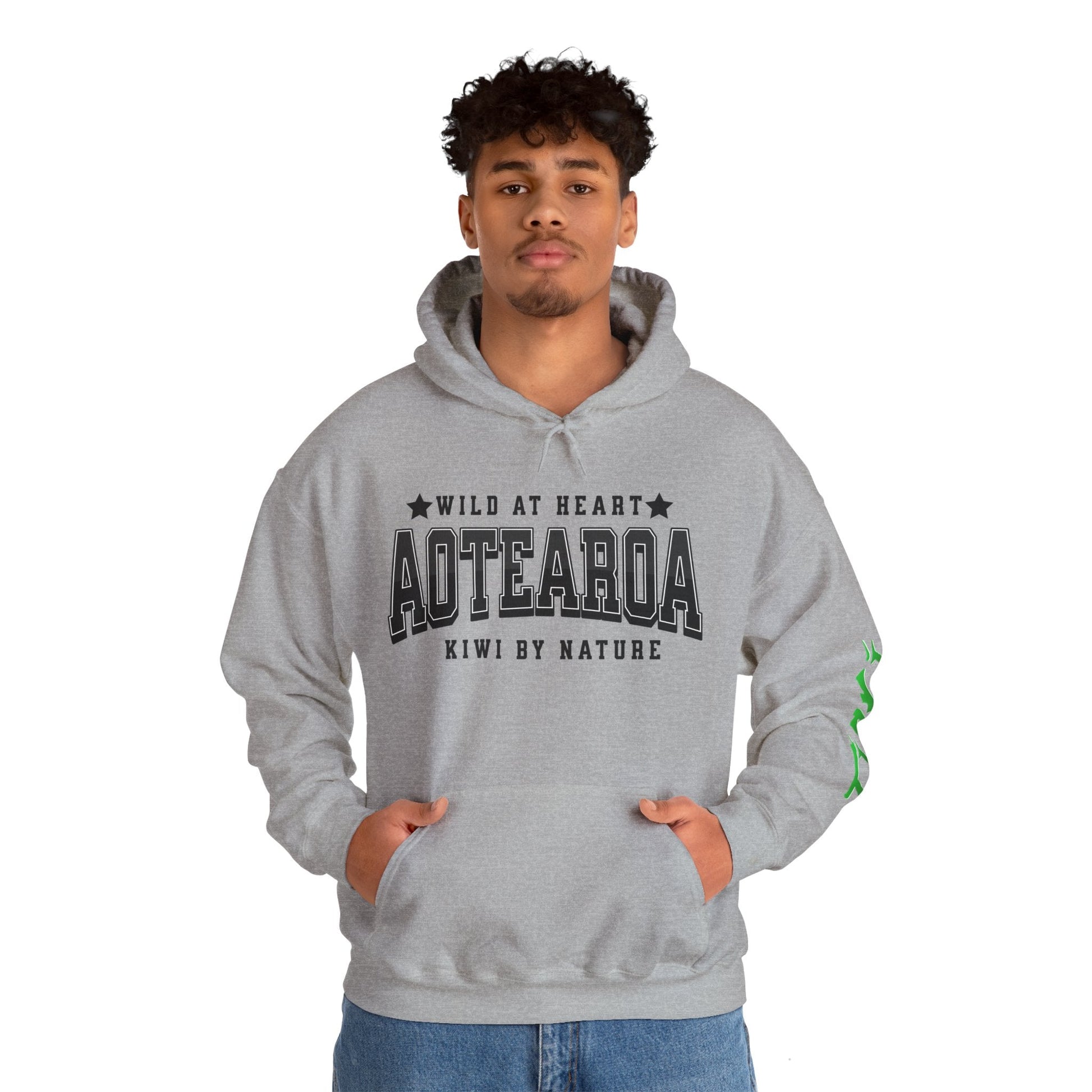 Aotearoa Hooded Sweatshirt - Tiaki Apparel