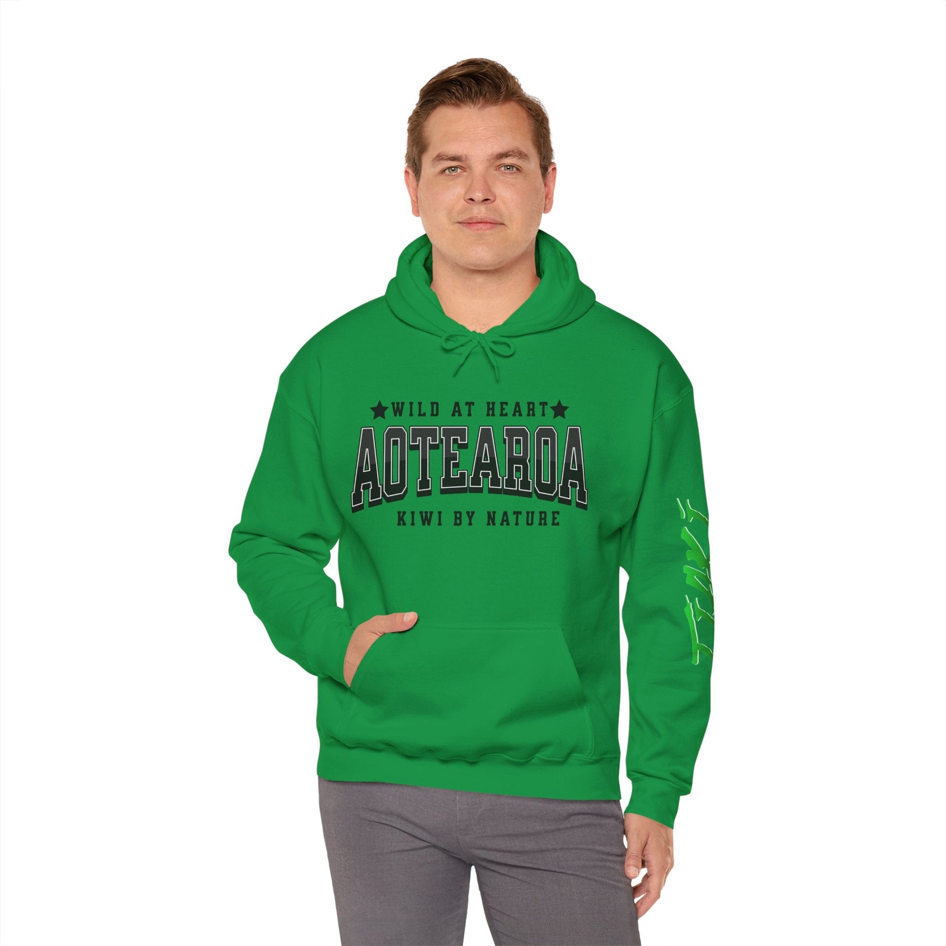 Aotearoa Hooded Sweatshirt - Tiaki Apparel