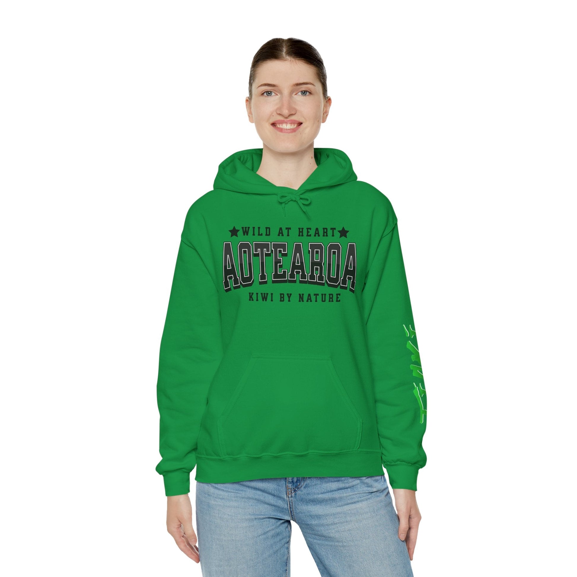 Aotearoa Hooded Sweatshirt - Tiaki Apparel