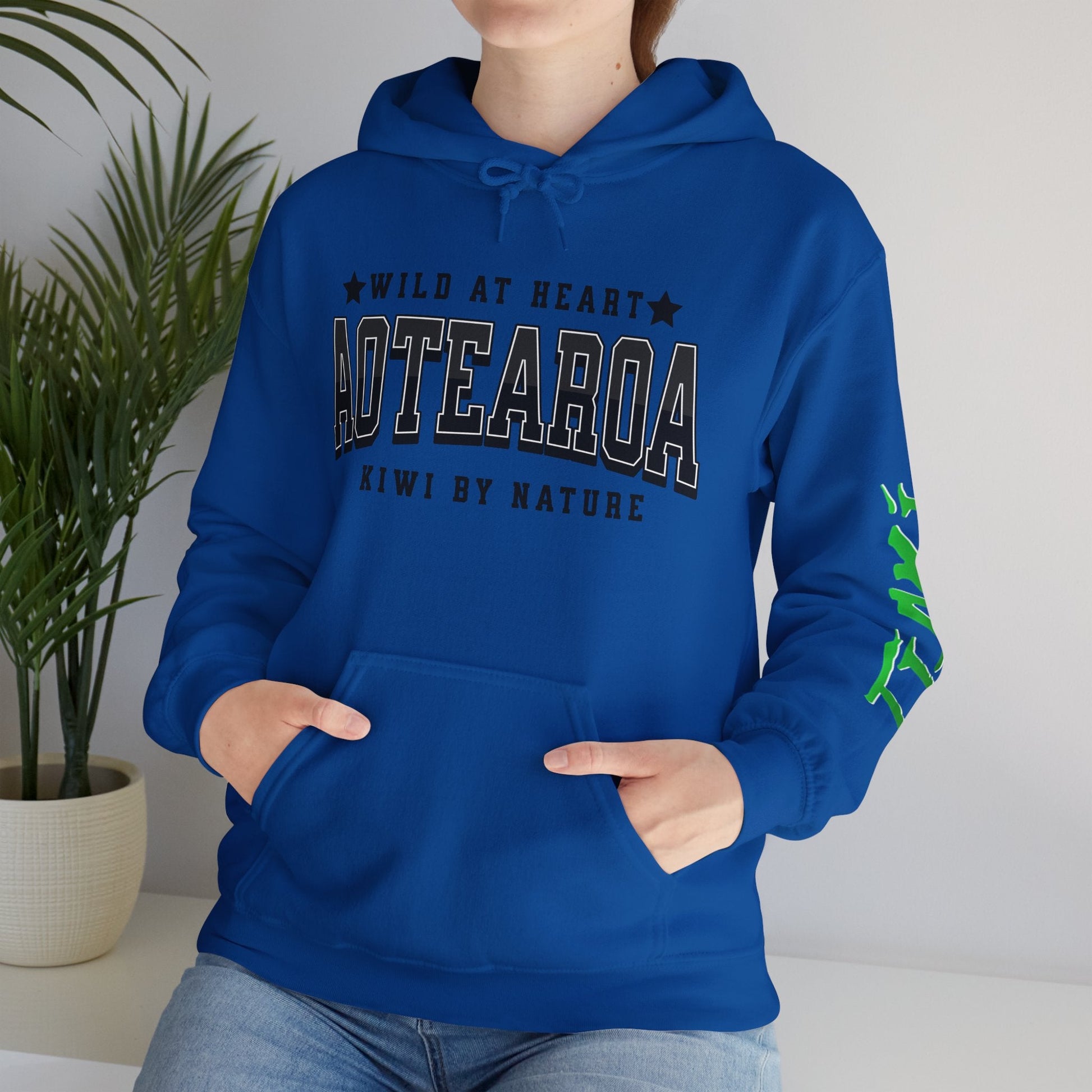 Aotearoa Hooded Sweatshirt - Tiaki Apparel