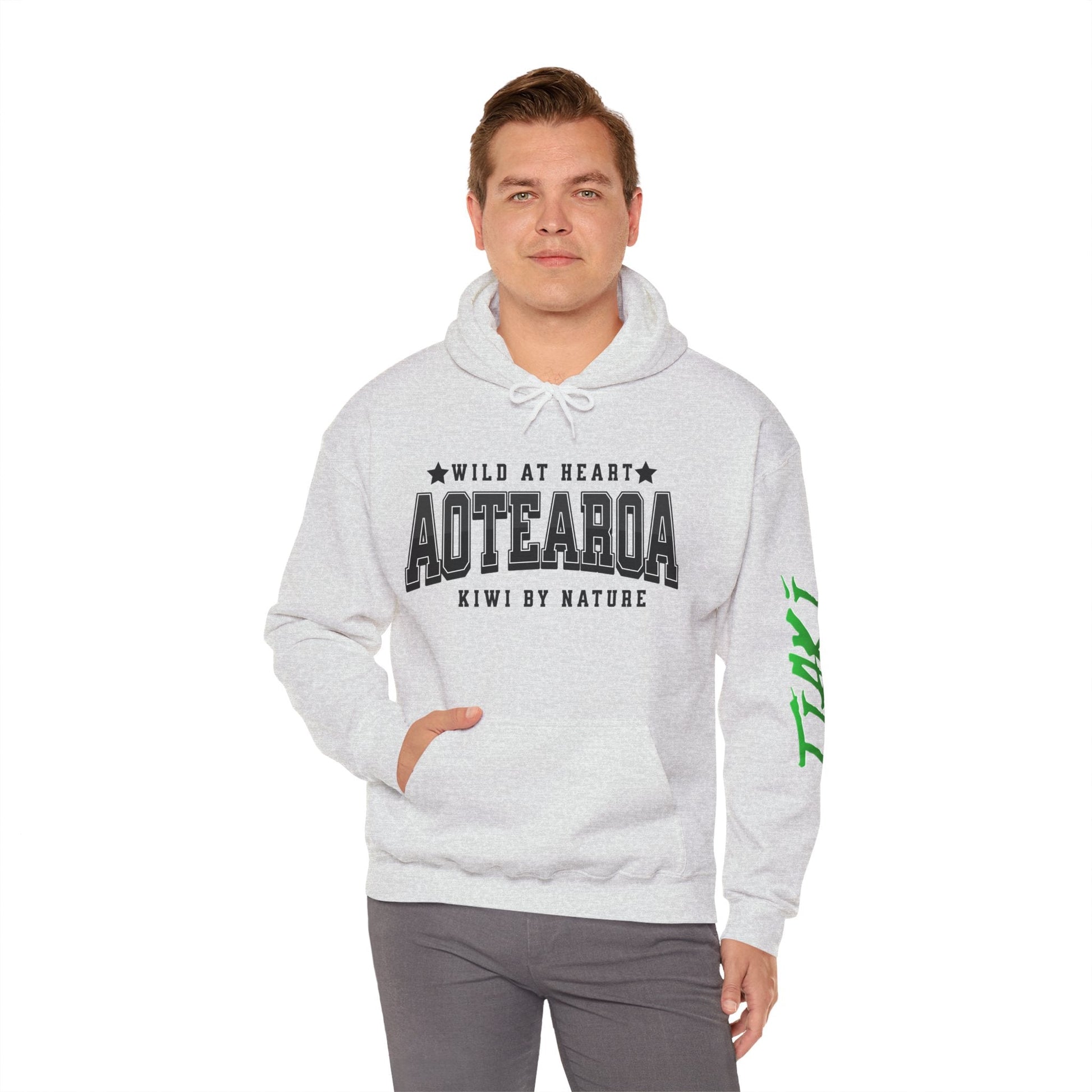 Aotearoa Hooded Sweatshirt - Tiaki Apparel