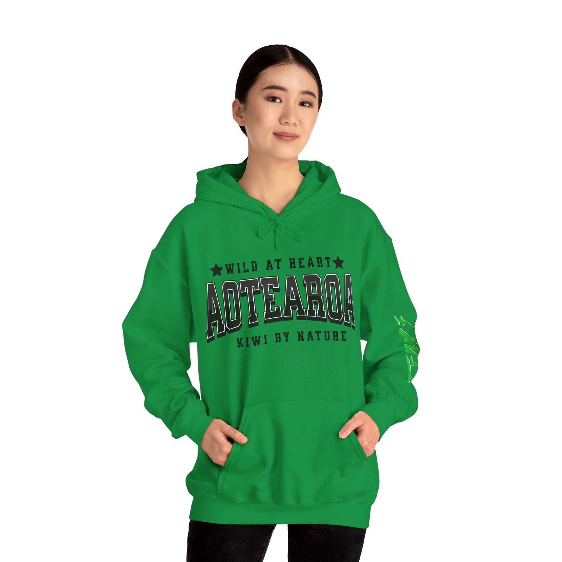 Aotearoa Hooded Sweatshirt - Tiaki Apparel