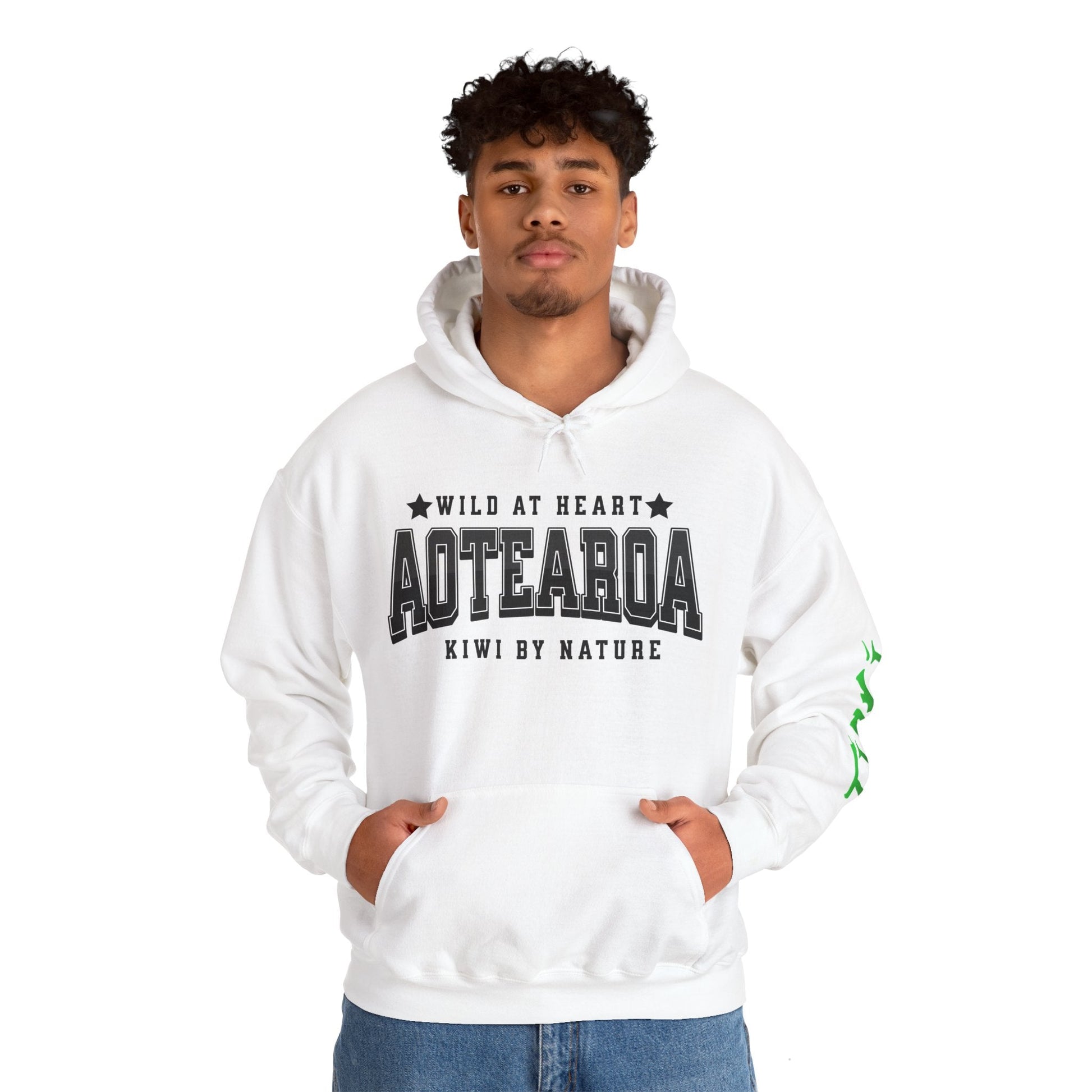 Aotearoa Hooded Sweatshirt - Tiaki Apparel