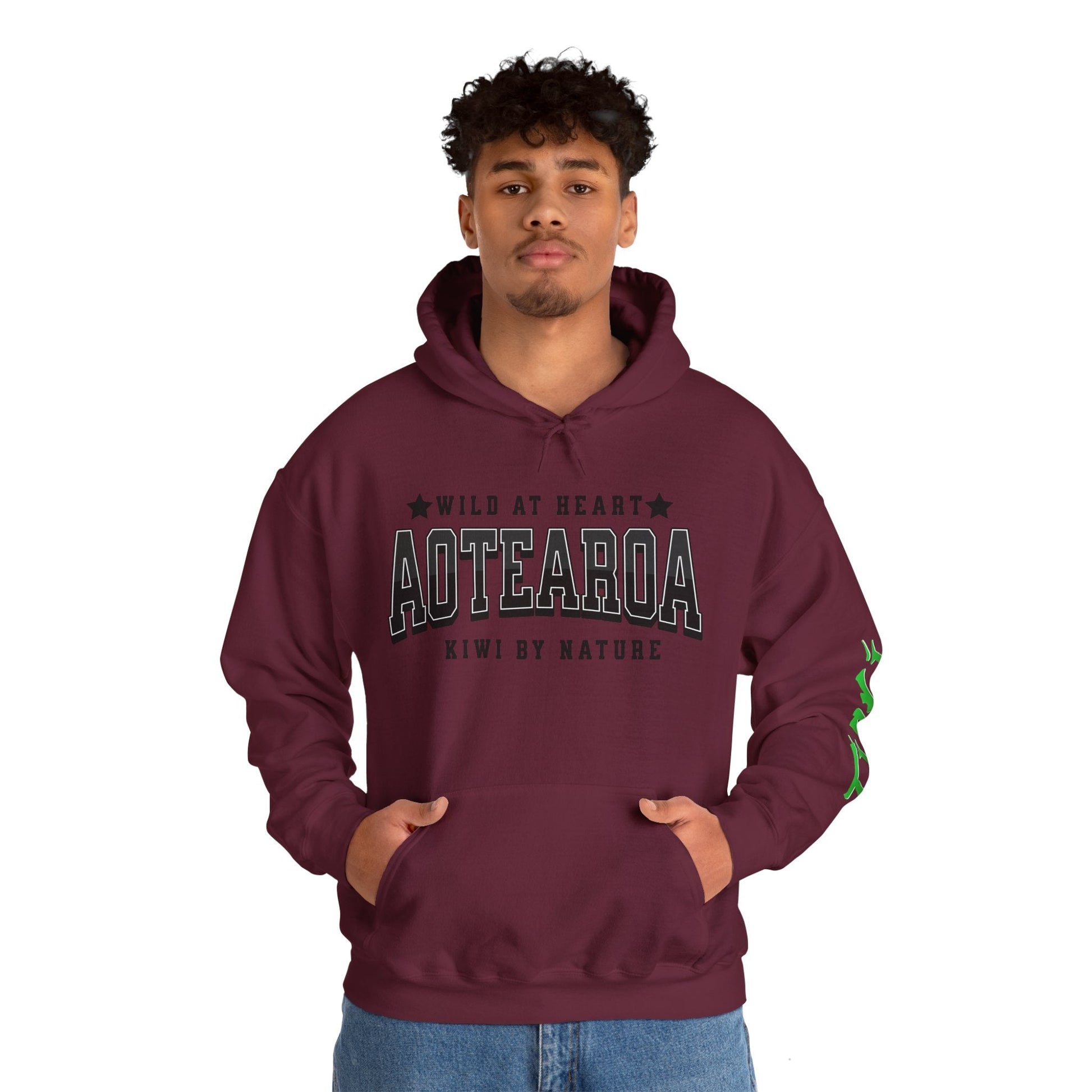 Aotearoa Hooded Sweatshirt - Tiaki Apparel