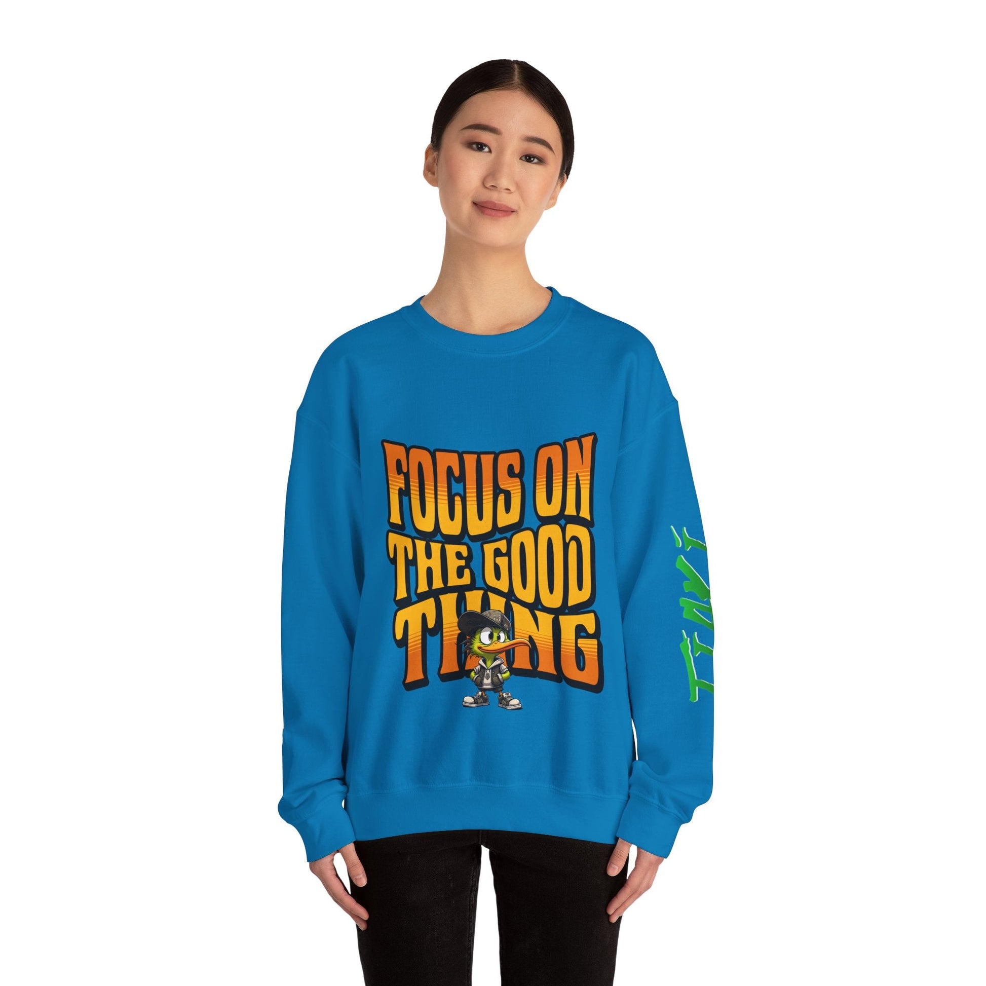 Focus on the good thing Sweatshirt - Tiaki Apparel