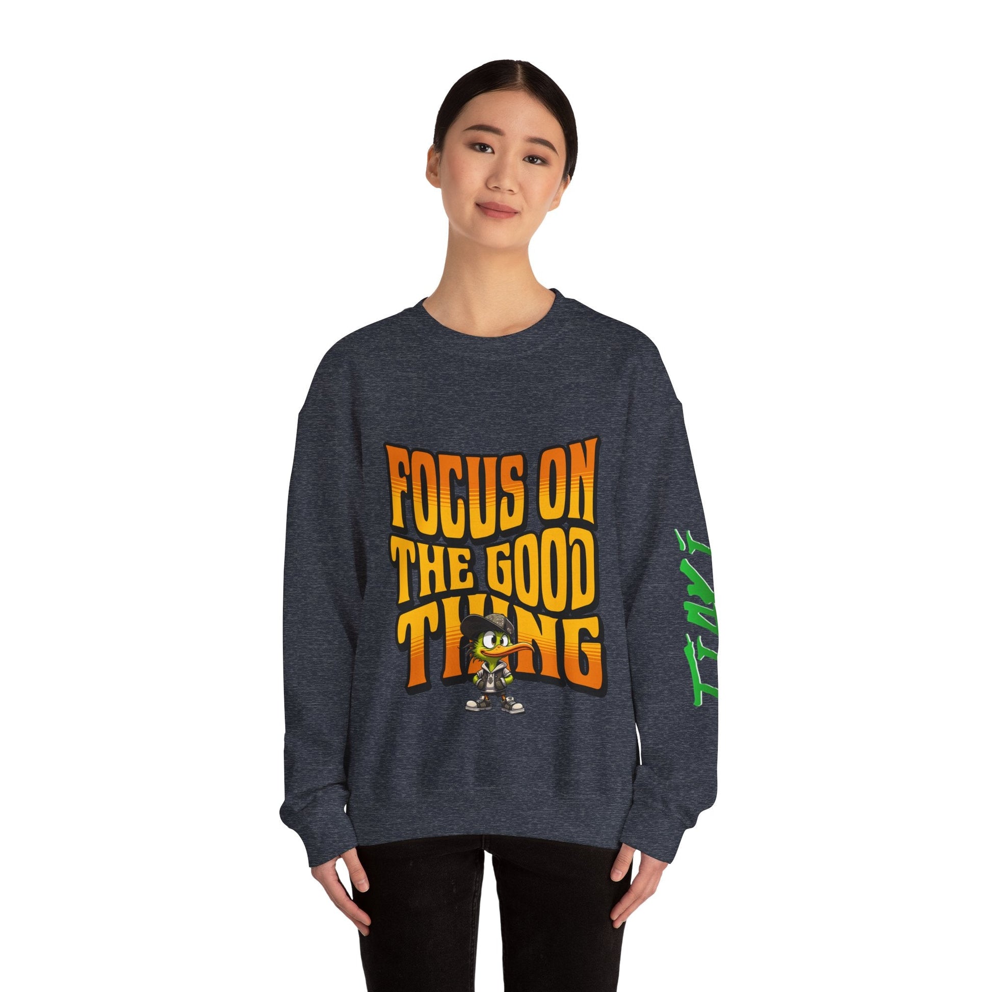 Focus on the good thing Sweatshirt - Tiaki Apparel