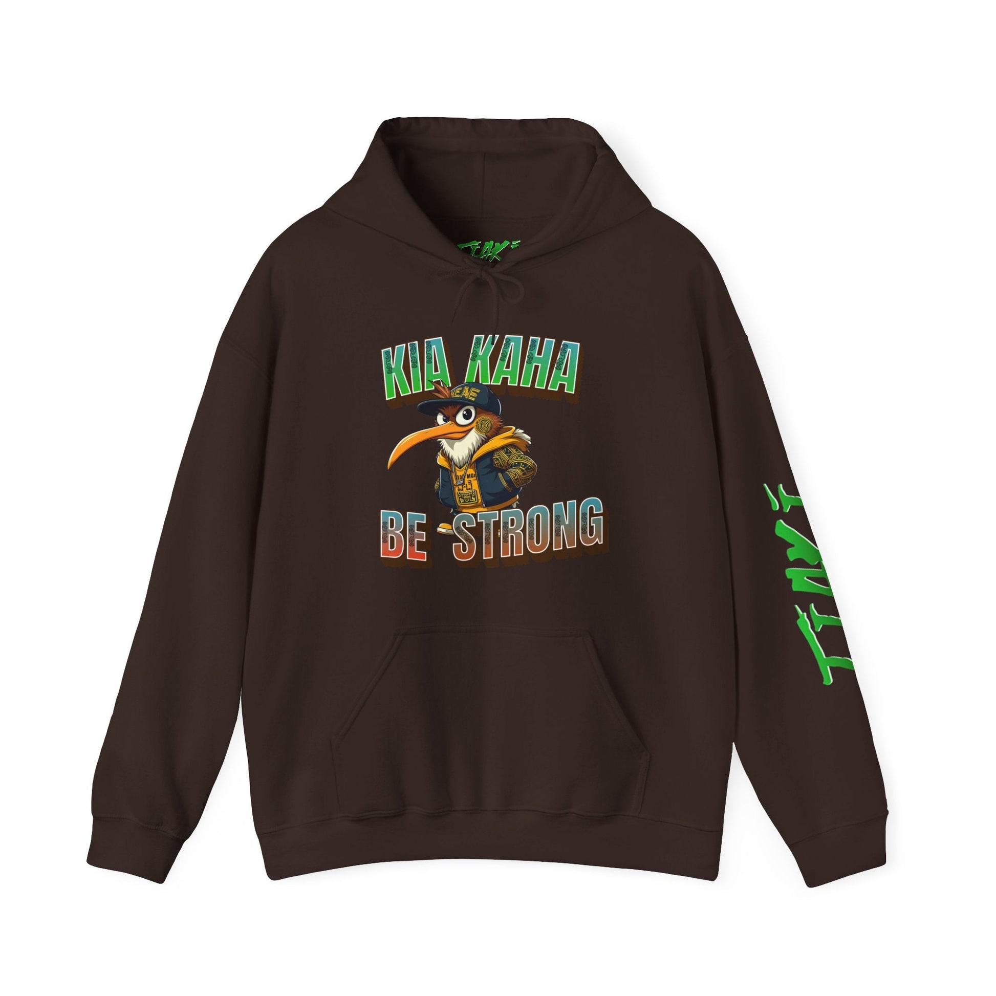 Kia Kaha Be Strong Hoodie - Tiaki Apparel