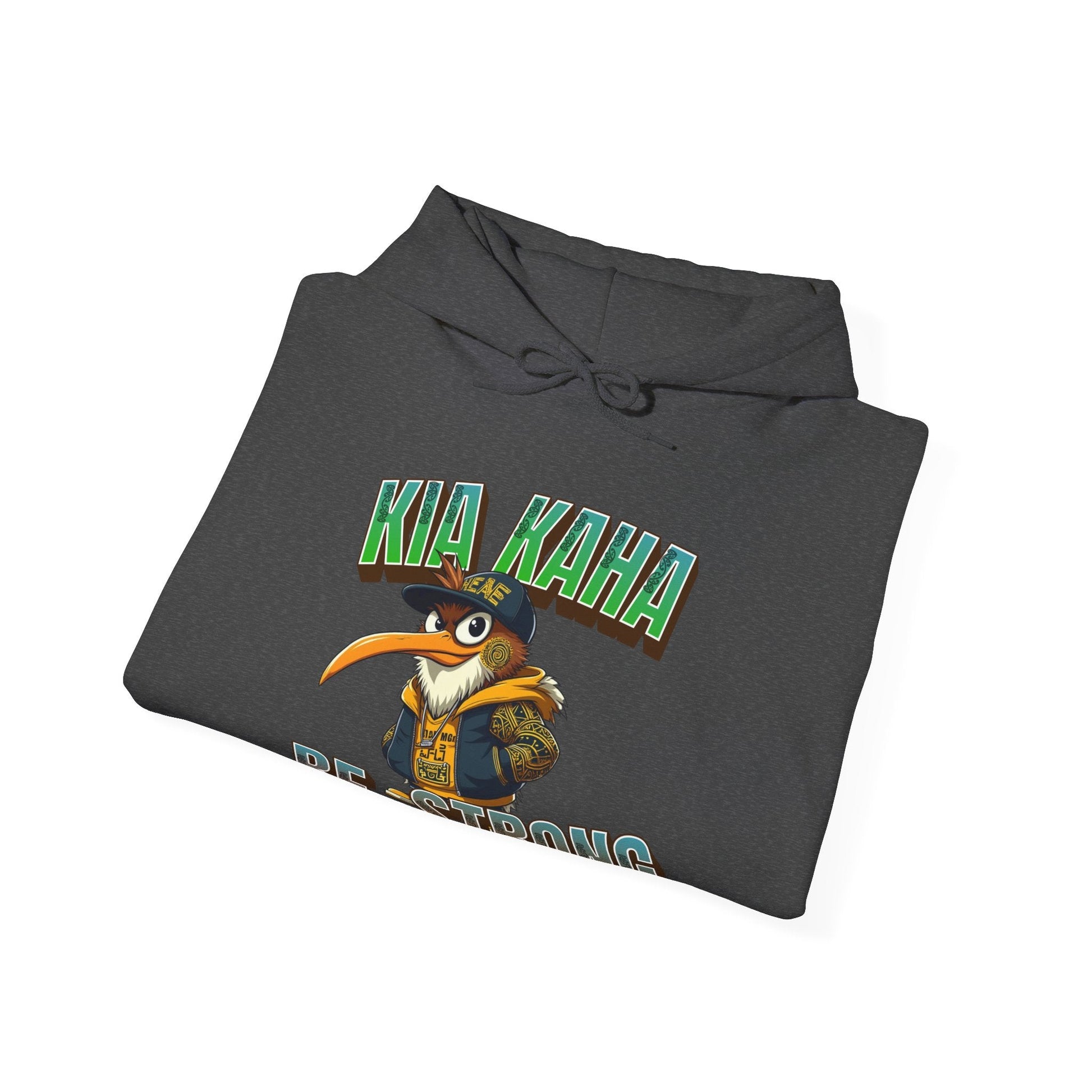 Kia Kaha Be Strong Hoodie - Tiaki Apparel