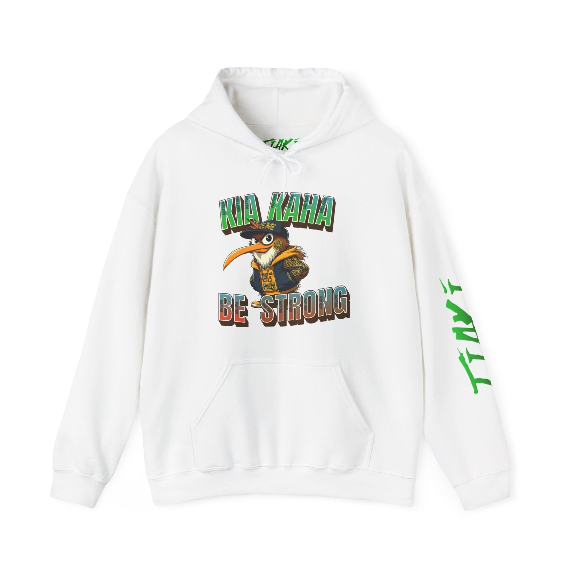 Kia Kaha Be Strong Hoodie - Tiaki Apparel