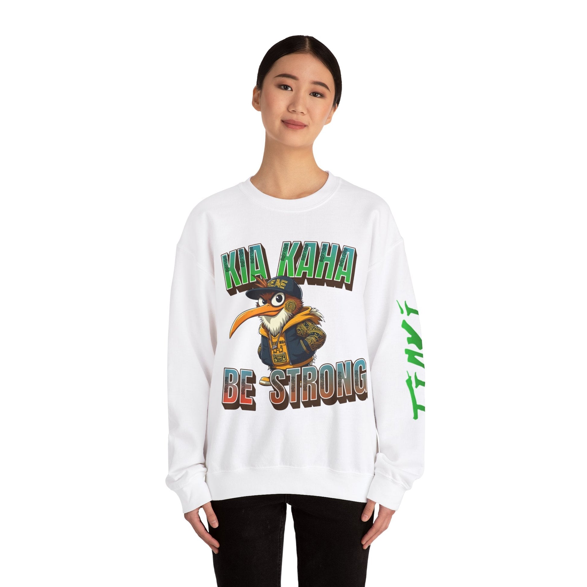 Kia Kaha be strong Sweatshirt - Tiaki Apparel