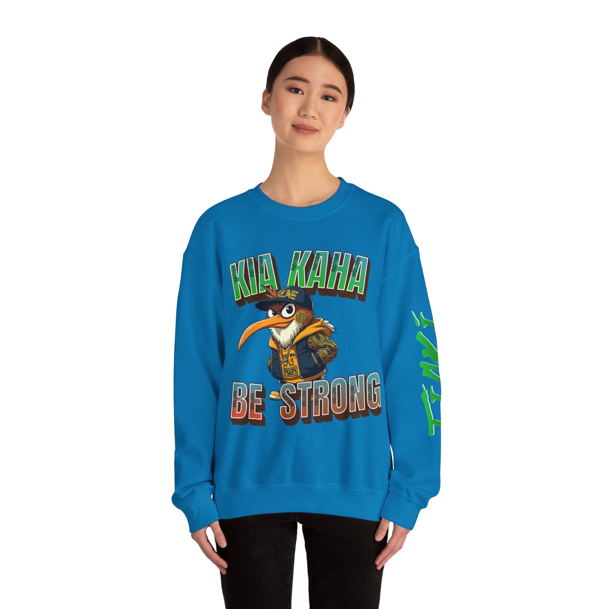 Kia Kaha be strong Sweatshirt - Tiaki Apparel