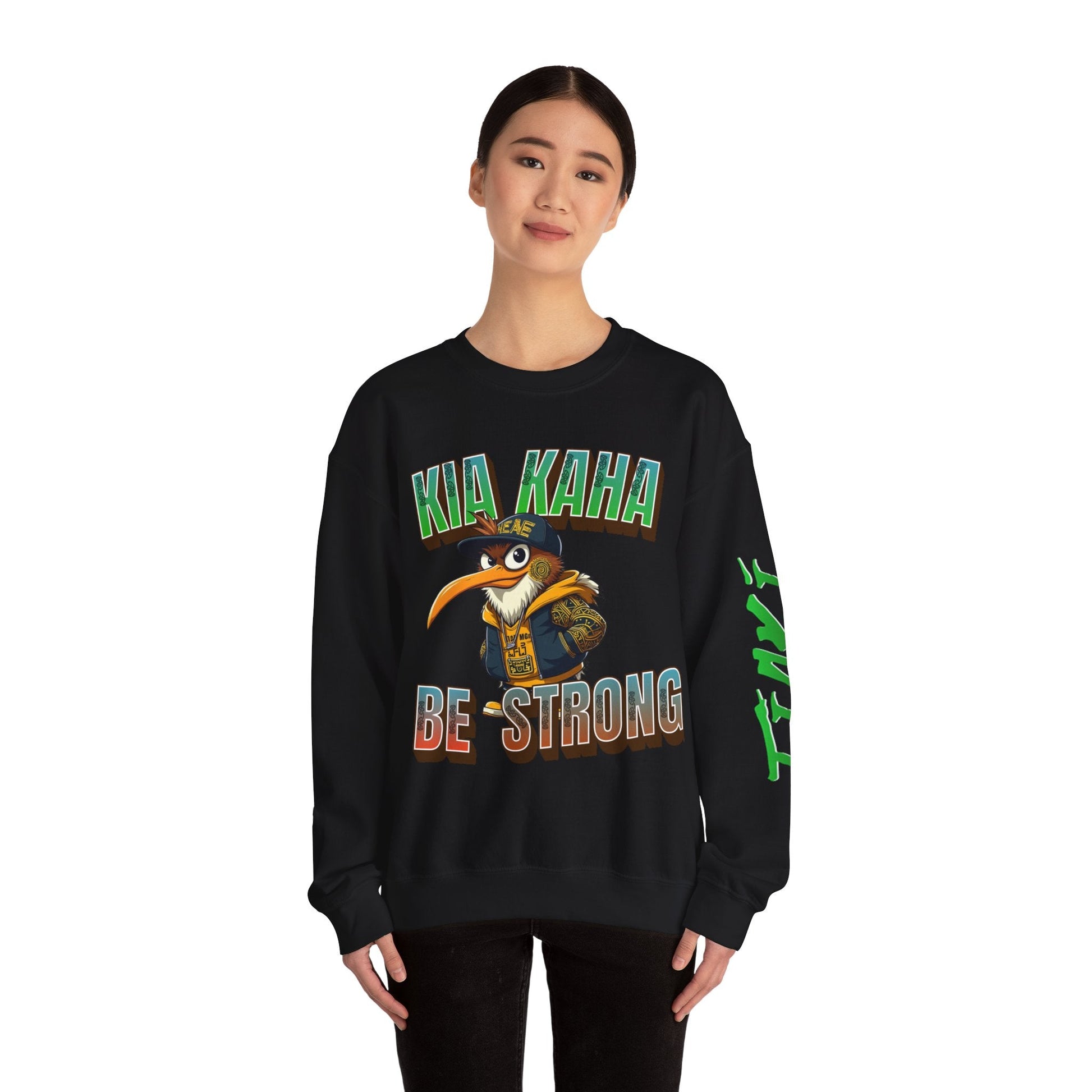 Kia Kaha be strong Sweatshirt - Tiaki Apparel