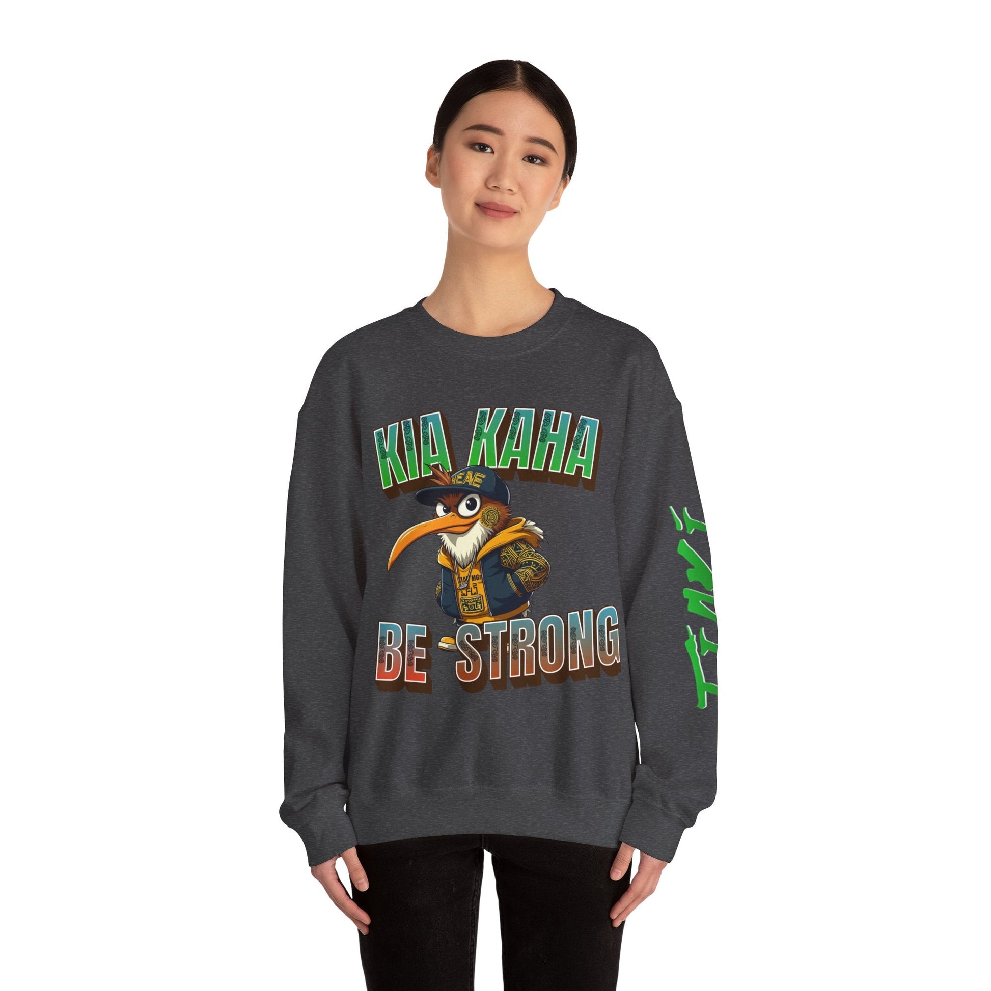 Kia Kaha be strong Sweatshirt - Tiaki Apparel