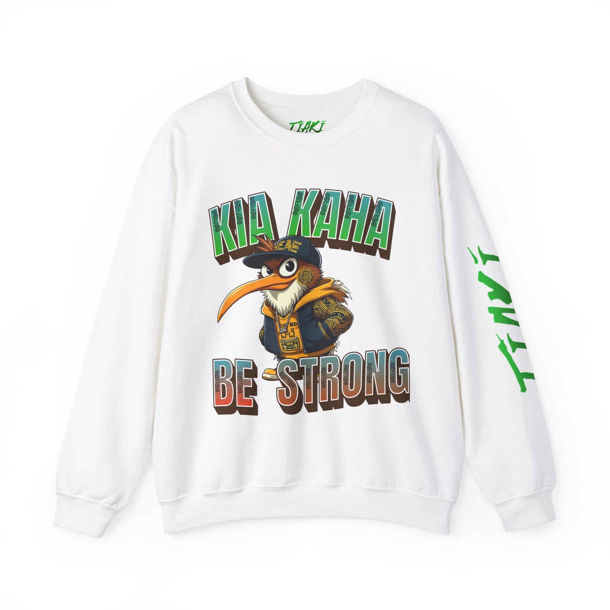 Kia Kaha be strong Sweatshirt - Tiaki Apparel