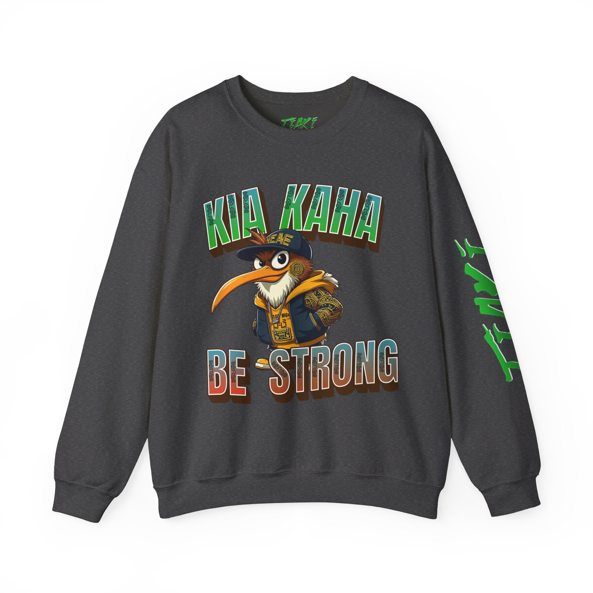 Kia Kaha be strong Sweatshirt - Tiaki Apparel