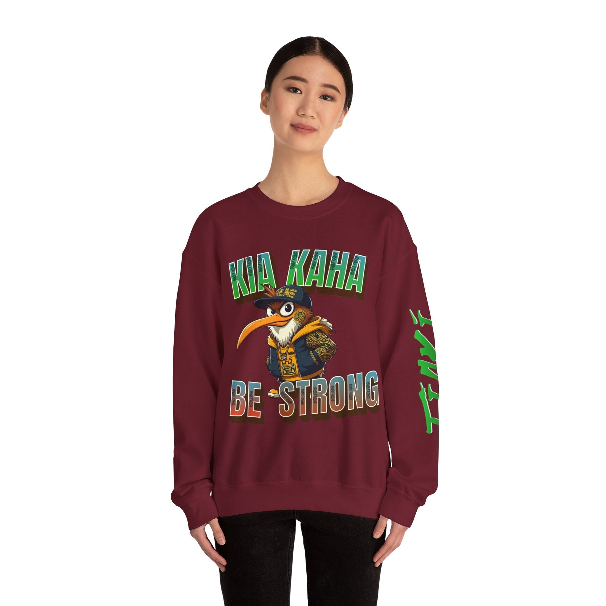 Kia Kaha be strong Sweatshirt - Tiaki Apparel