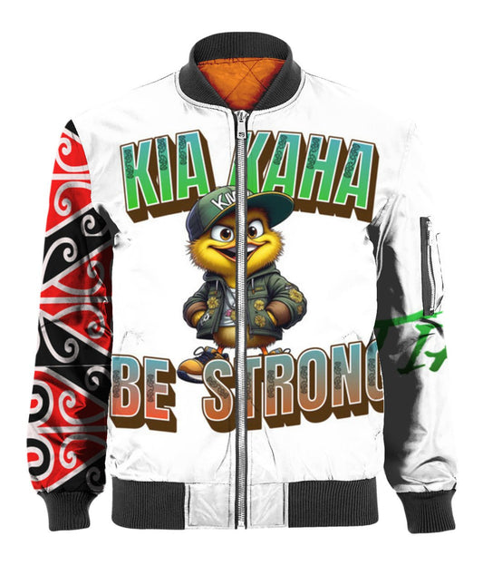 Kia Kaha Bomber Jacket - Tiaki Apparel