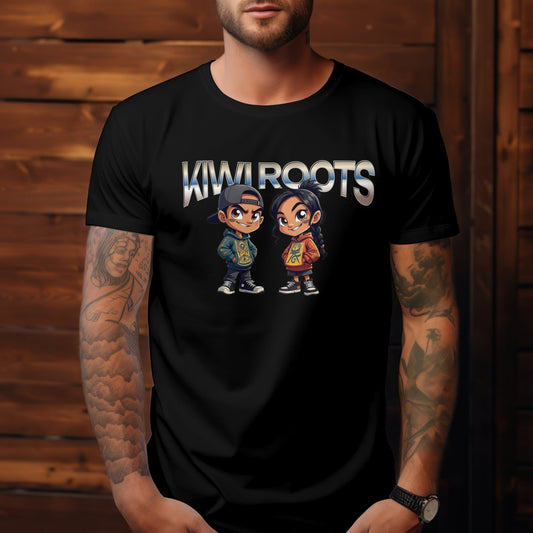 Kiwi Roots T-shirt - Tiaki Apparel