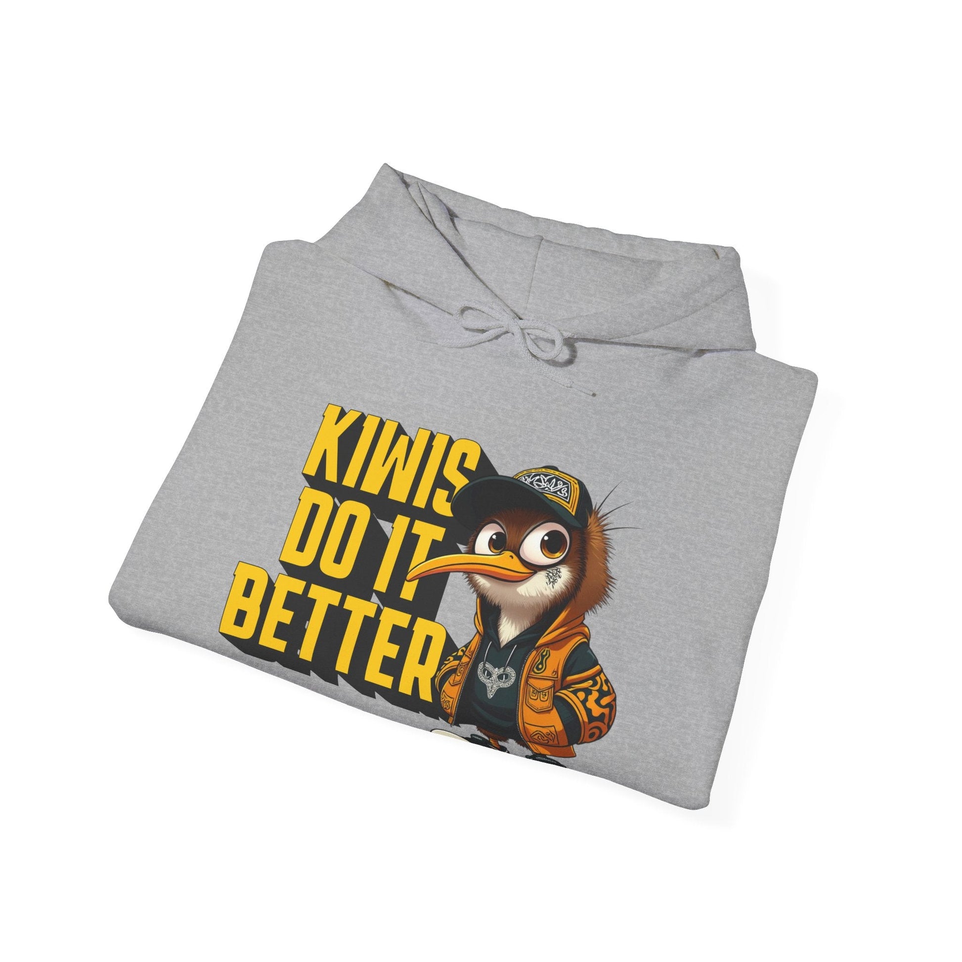 Kiwis do it Better Hooded Sweatshirt - Tiaki Apparel