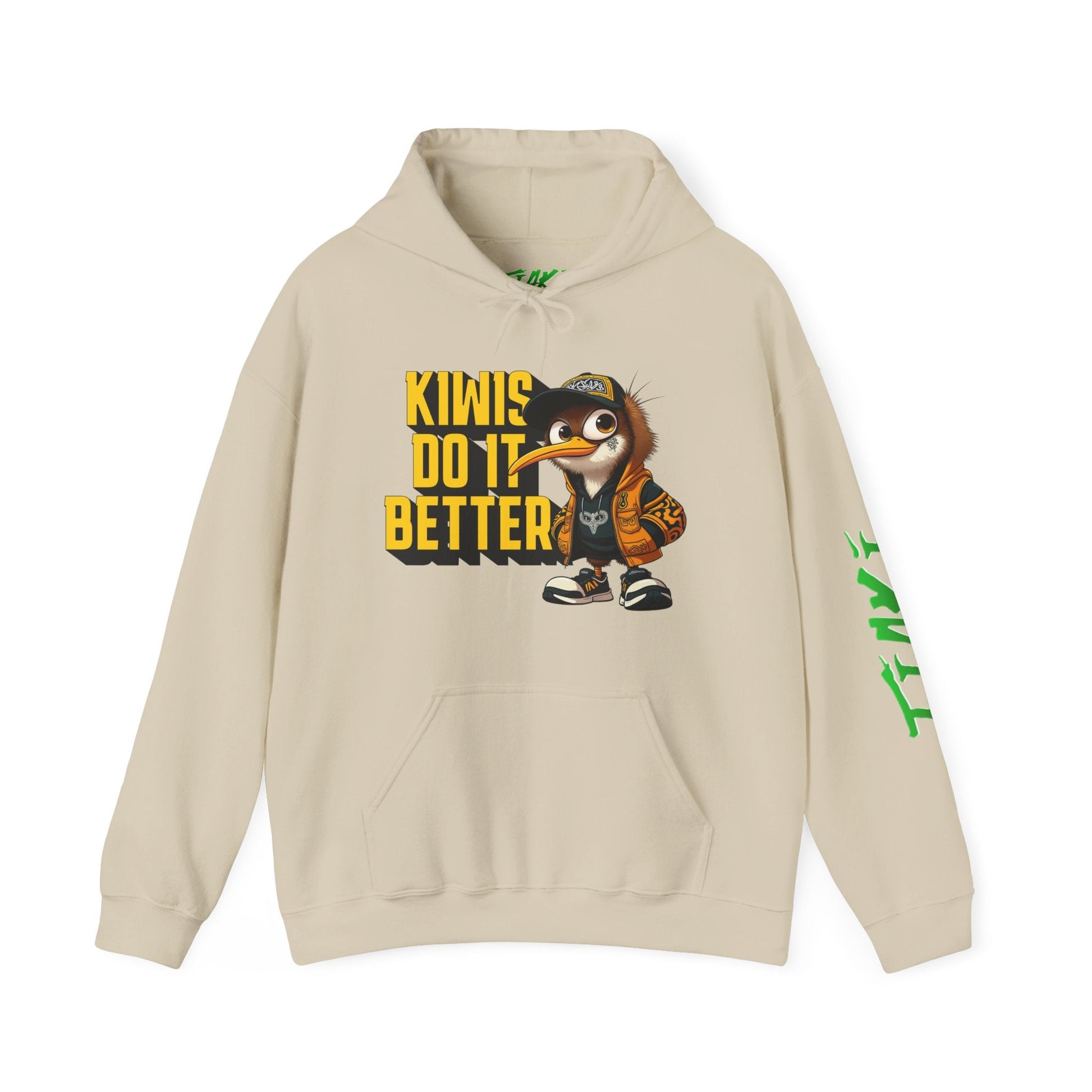 Kiwis do it Better Hooded Sweatshirt - Tiaki Apparel