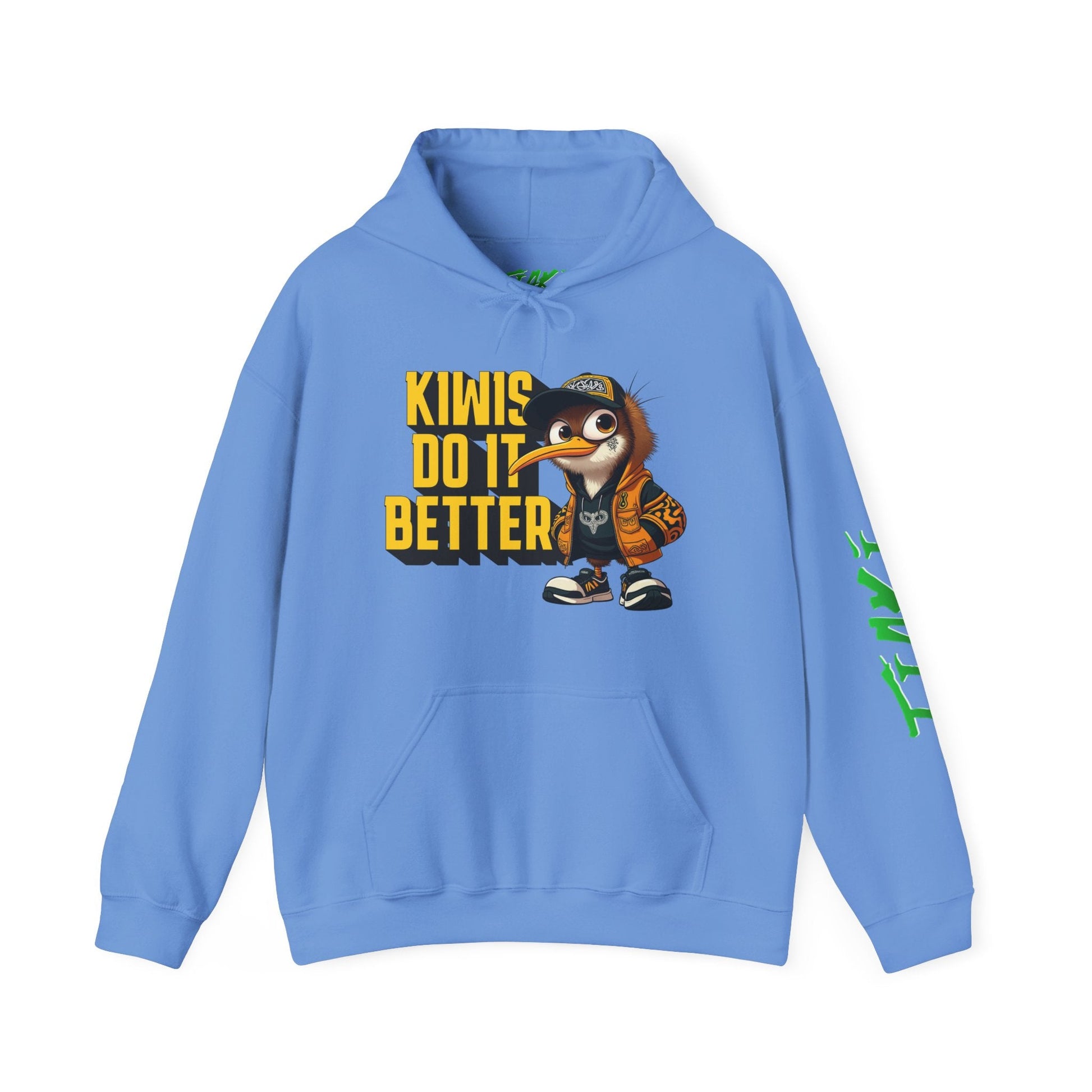 Kiwis do it Better Hooded Sweatshirt - Tiaki Apparel