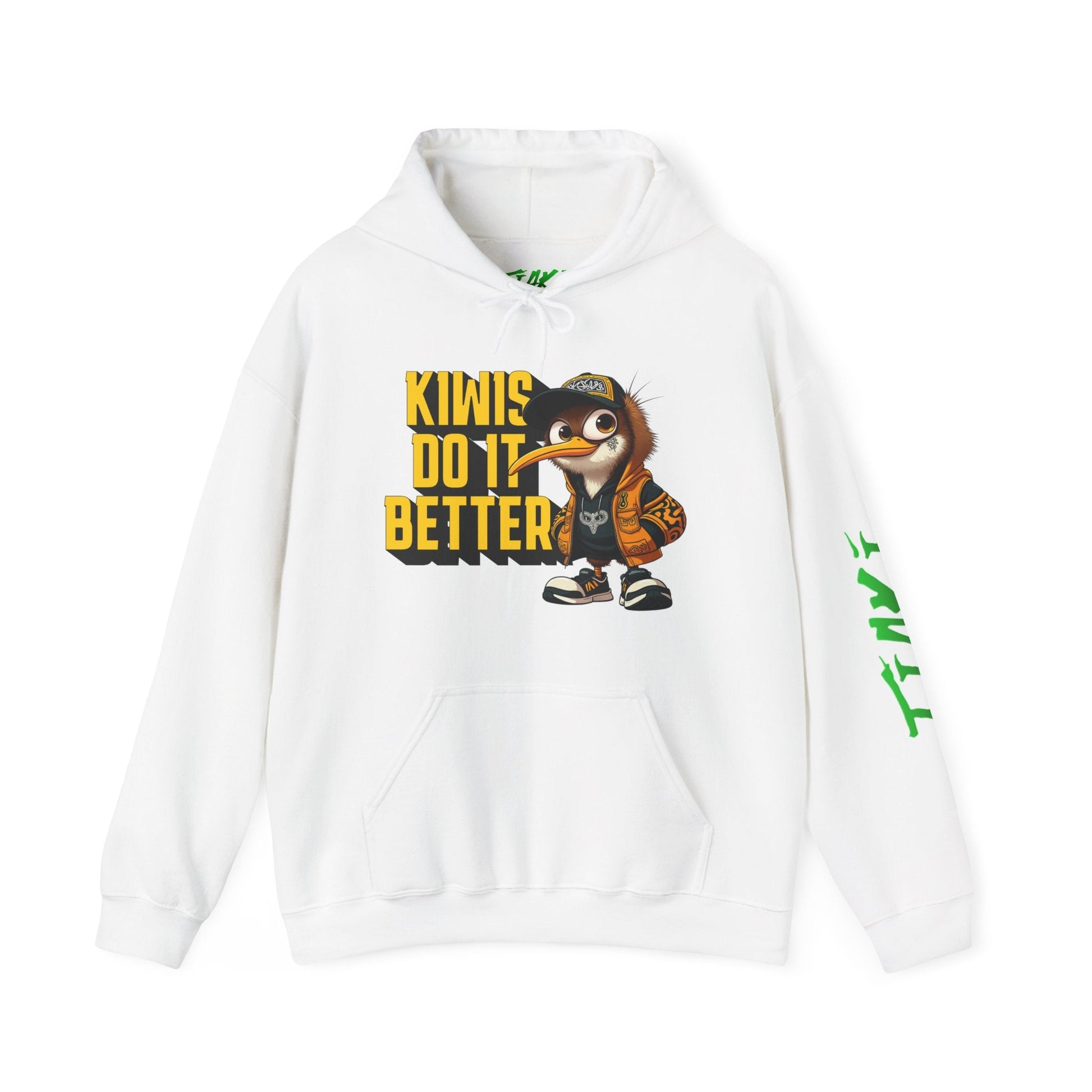 Kiwis do it Better Hooded Sweatshirt - Tiaki Apparel