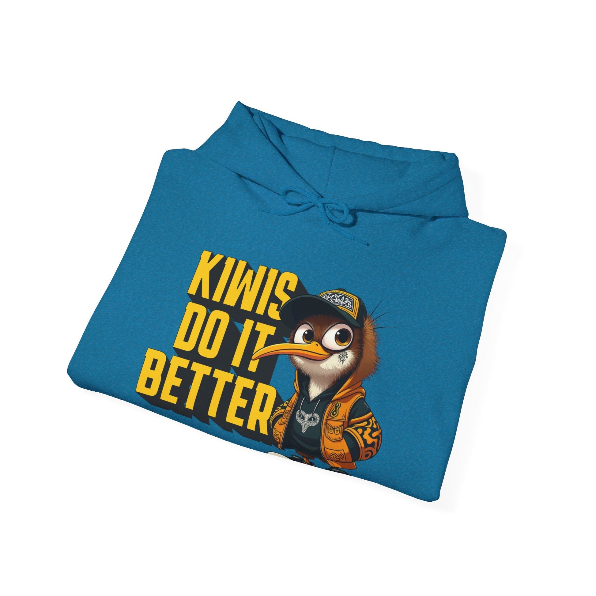 Kiwis do it Better Hooded Sweatshirt - Tiaki Apparel