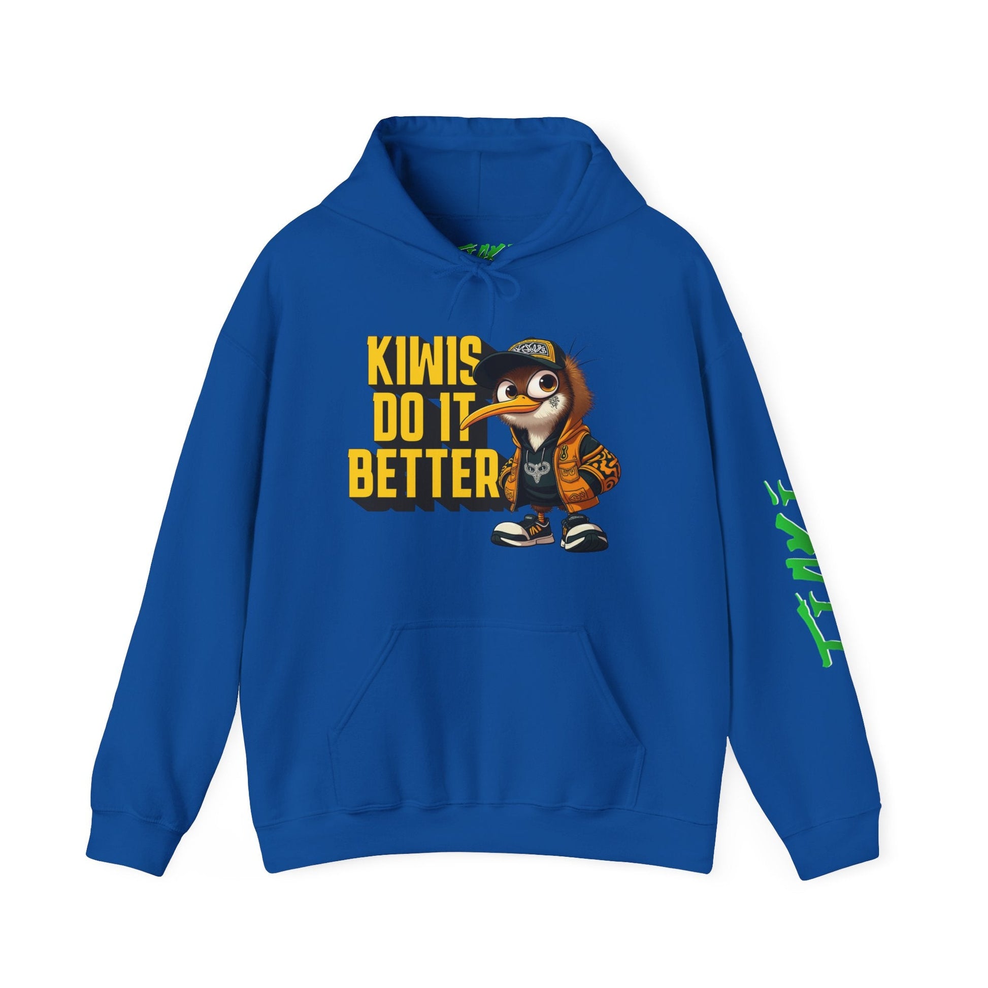 Kiwis do it Better Hooded Sweatshirt - Tiaki Apparel