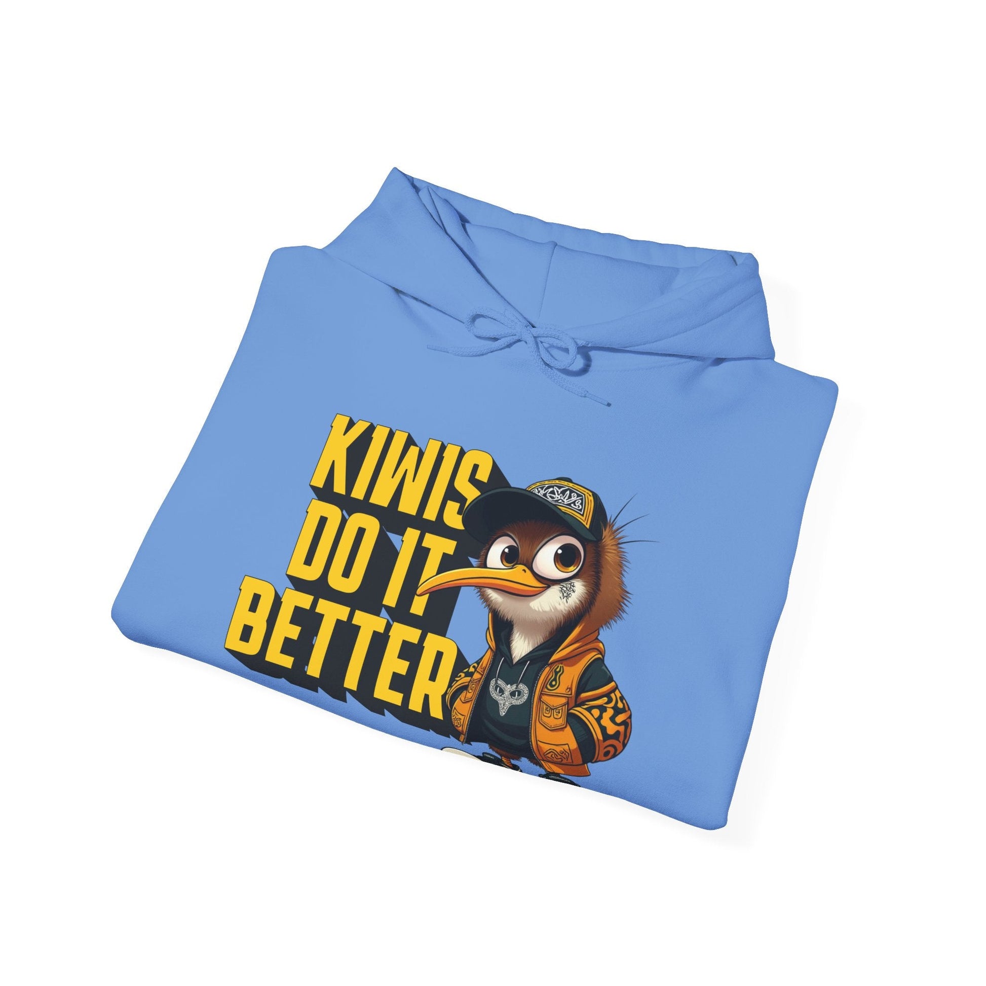 Kiwis do it Better Hooded Sweatshirt - Tiaki Apparel