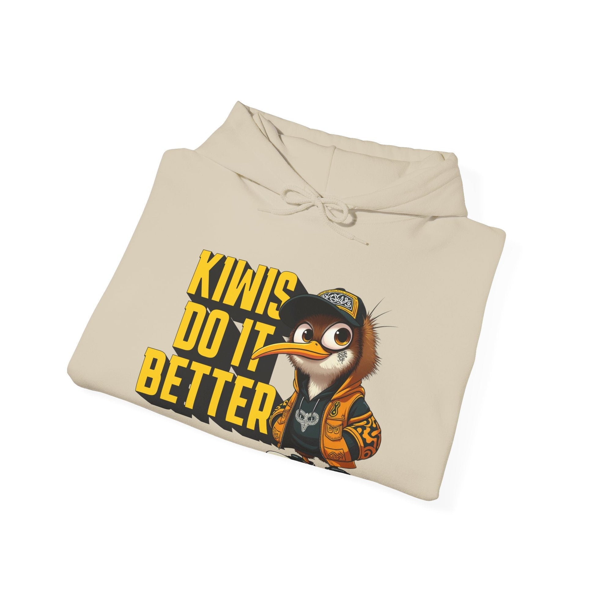 Kiwis do it Better Hooded Sweatshirt - Tiaki Apparel