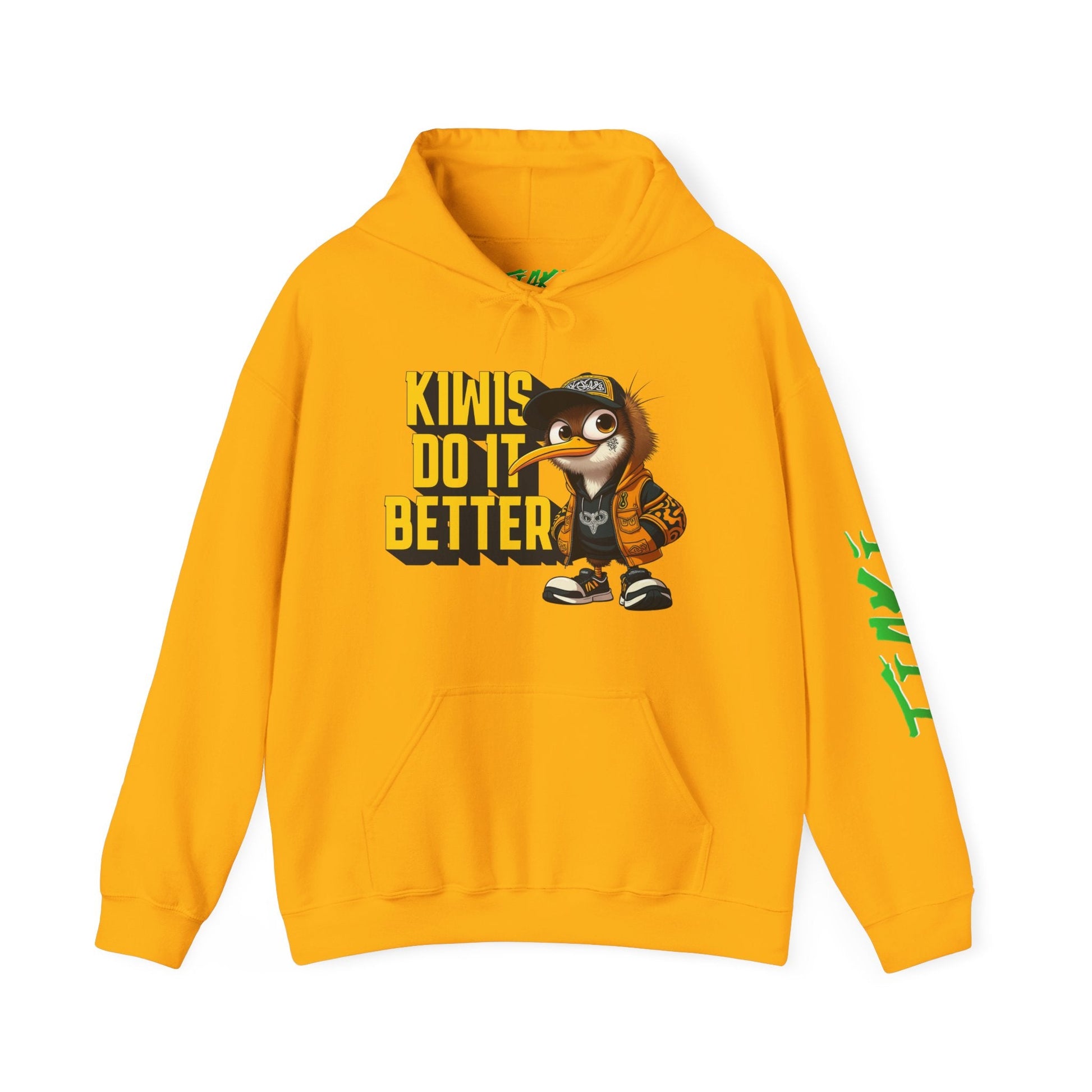 Kiwis do it Better Hooded Sweatshirt - Tiaki Apparel