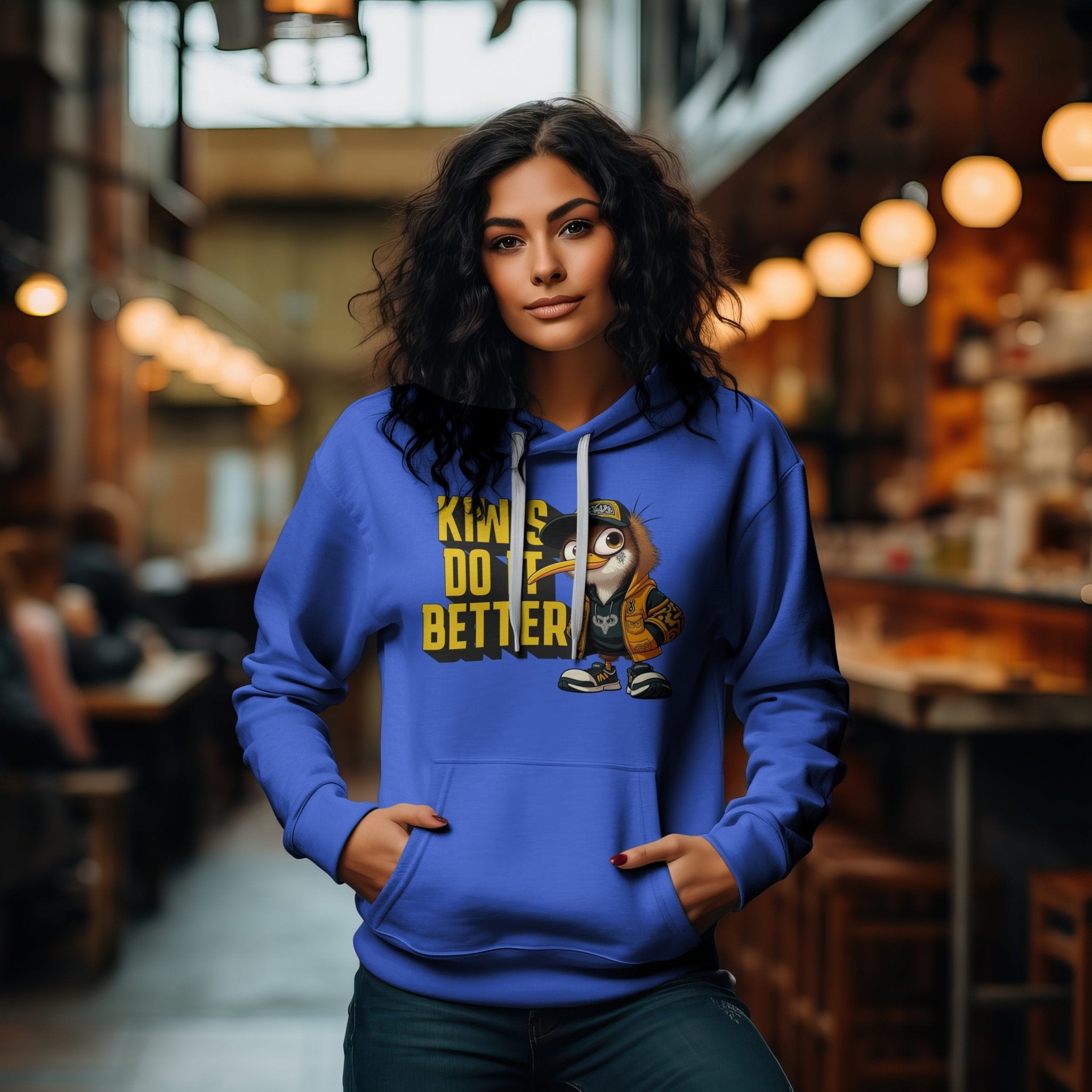 Kiwis do it Better Hooded Sweatshirt - Tiaki Apparel