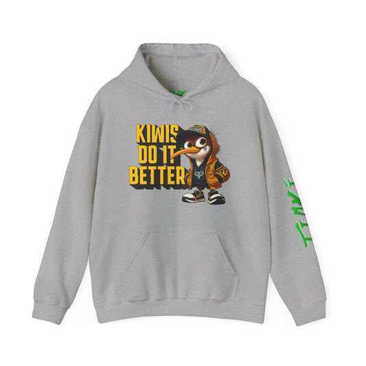 Kiwis do it Better Hooded Sweatshirt - Tiaki Apparel