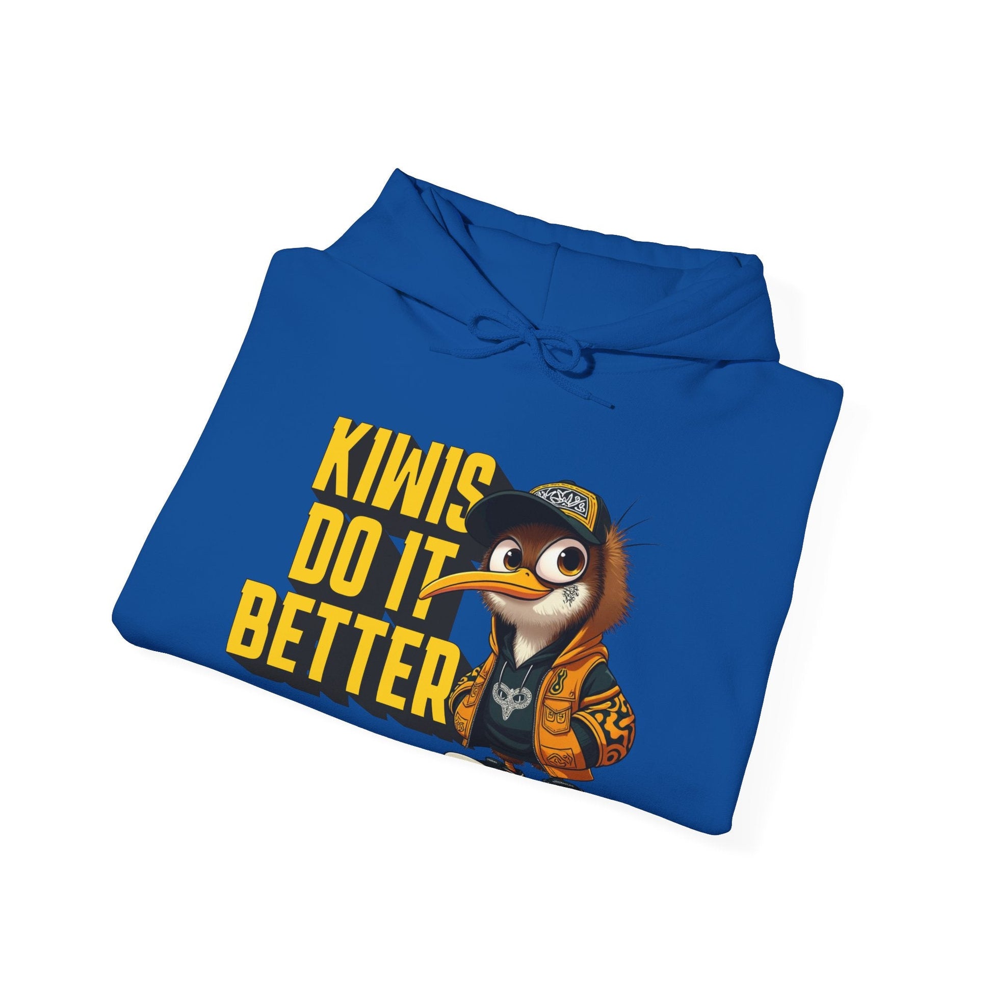 Kiwis do it Better Hooded Sweatshirt - Tiaki Apparel