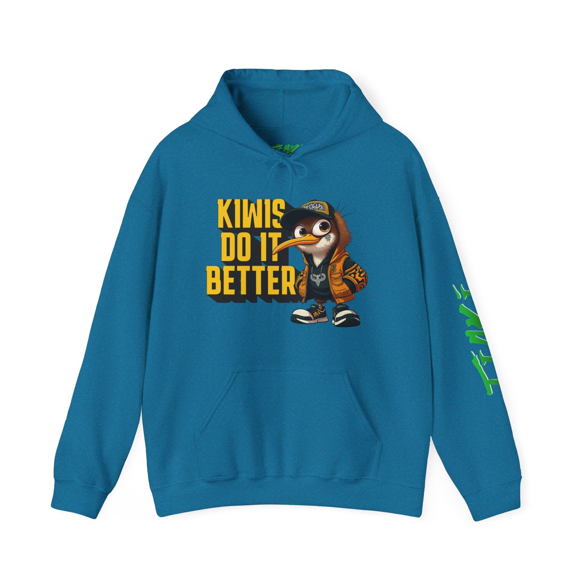 Kiwis do it Better Hooded Sweatshirt - Tiaki Apparel