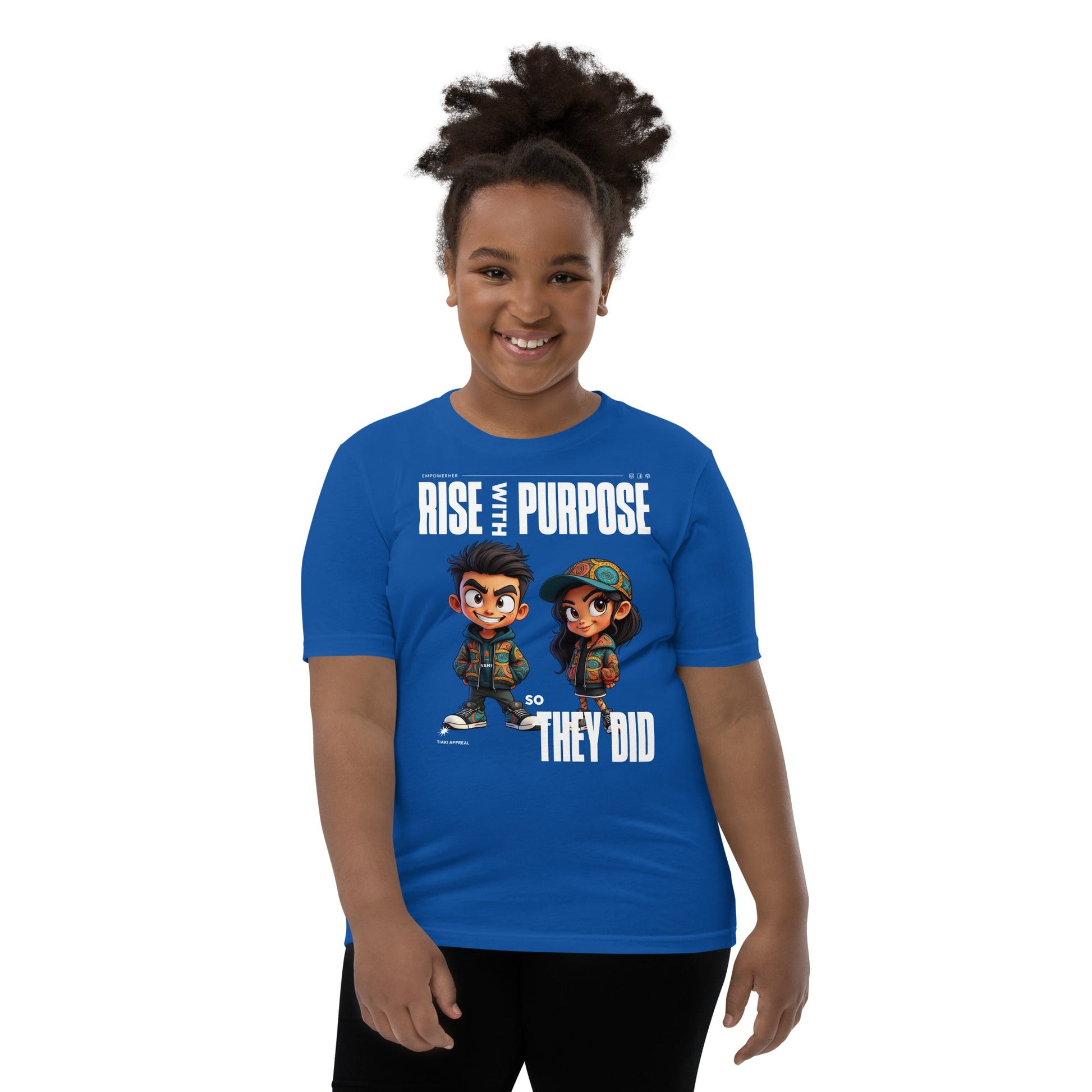 Rise Up Youth T Shirt - Tiaki Apparel