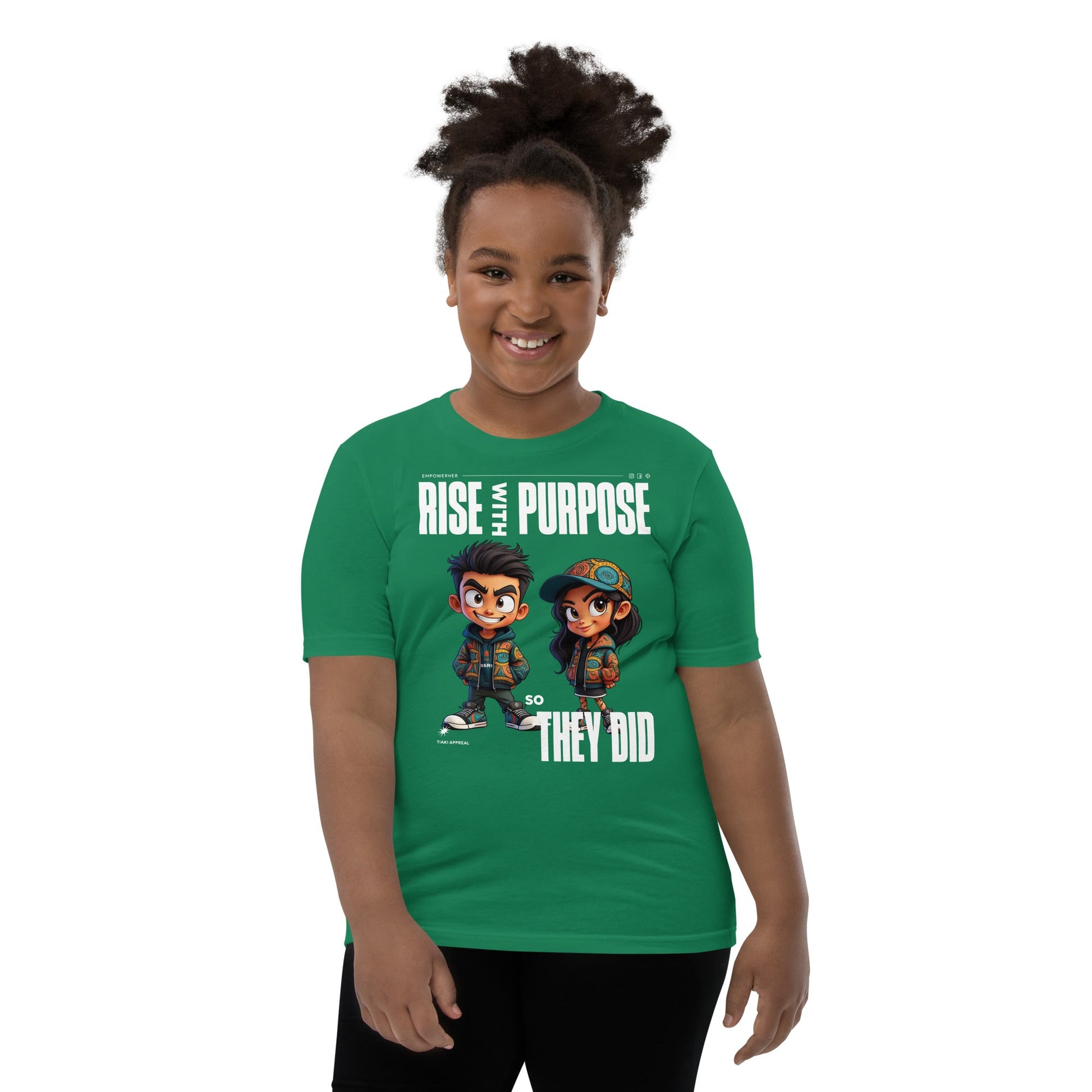 Rise Up Youth T Shirt - Tiaki Apparel