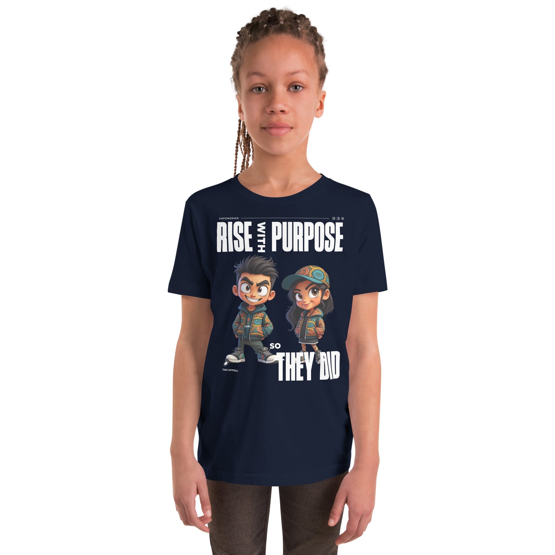 Rise Up Youth T Shirt - Tiaki Apparel