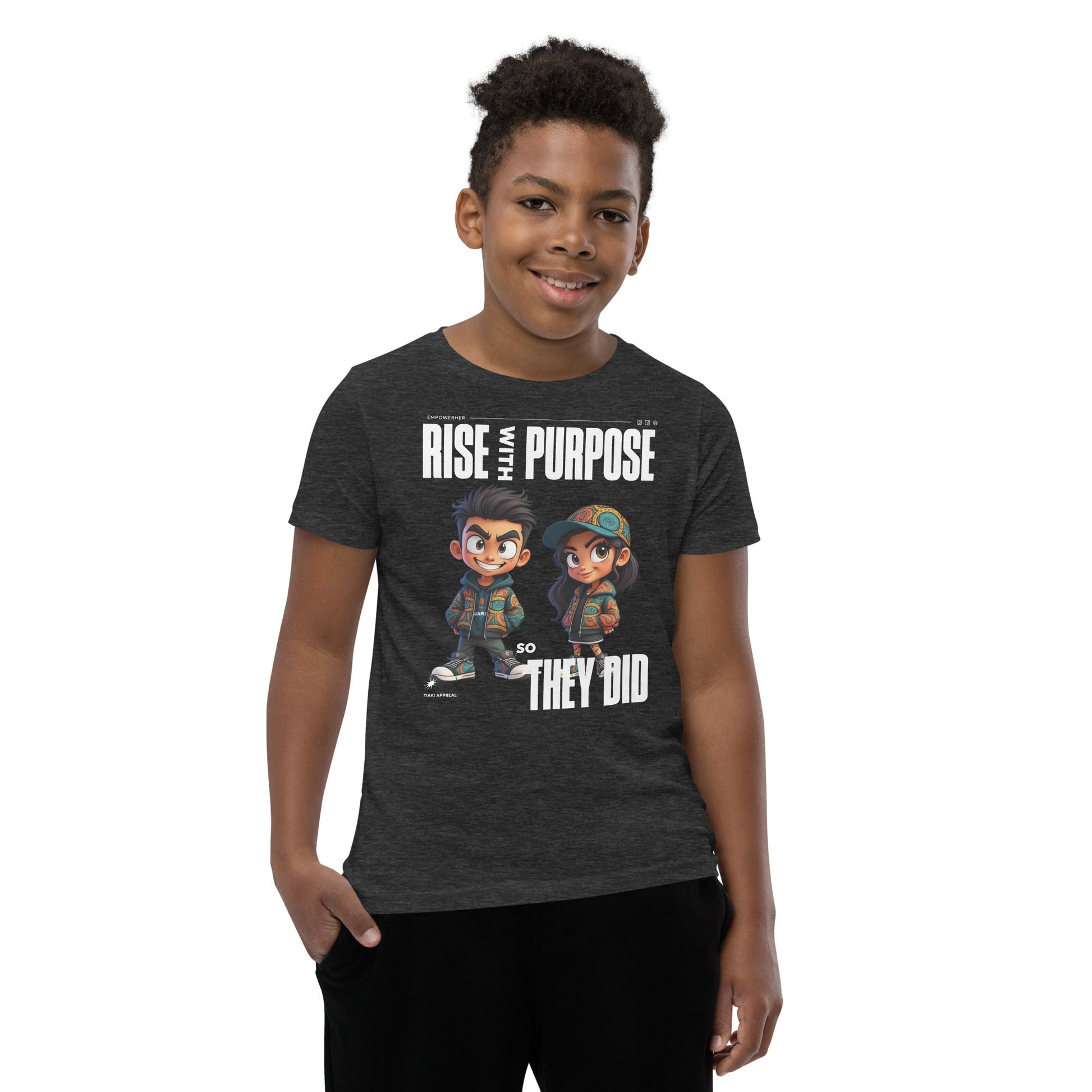 Rise Up Youth T Shirt - Tiaki Apparel