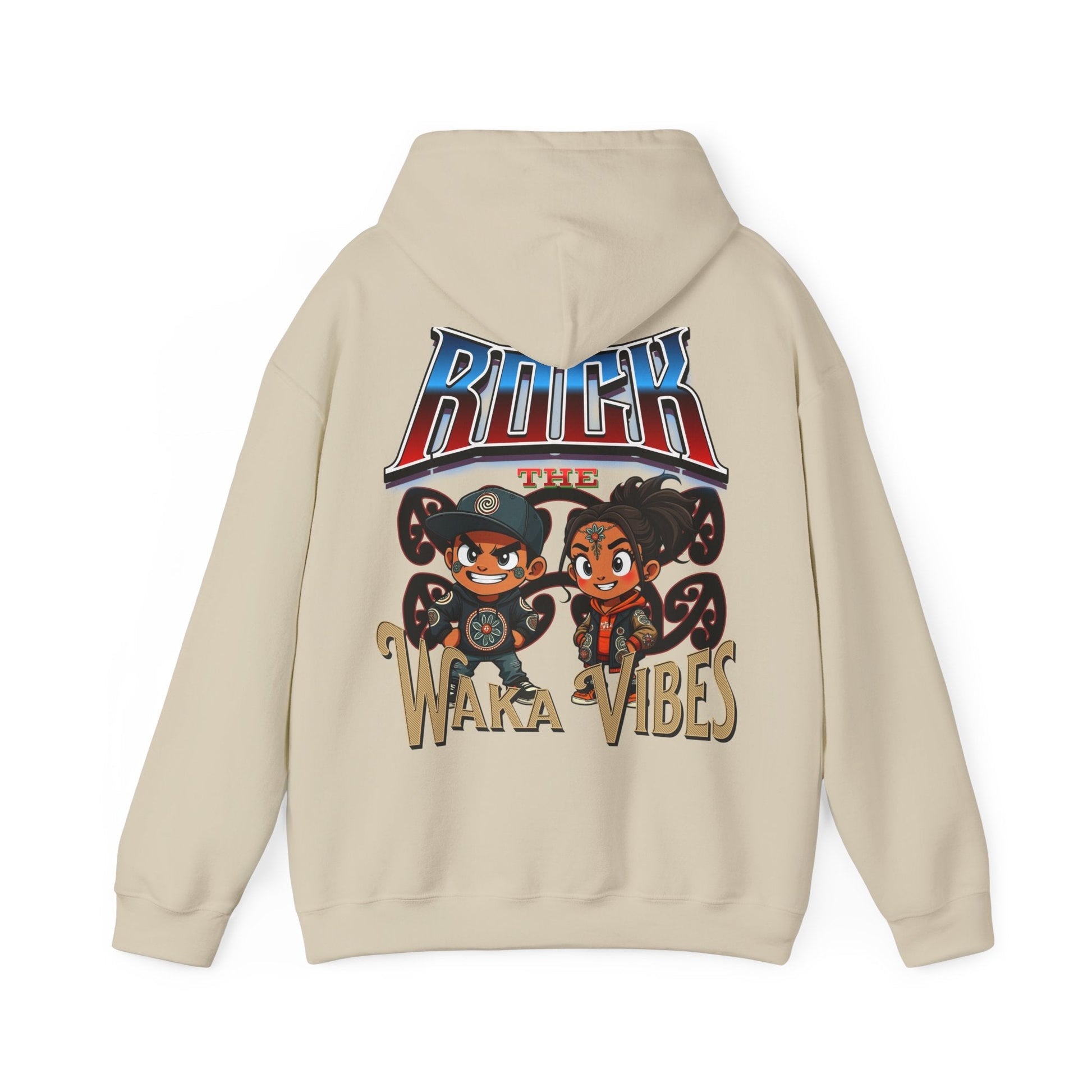 Rock the Waka Vabies Hooded - Tiaki Apparel