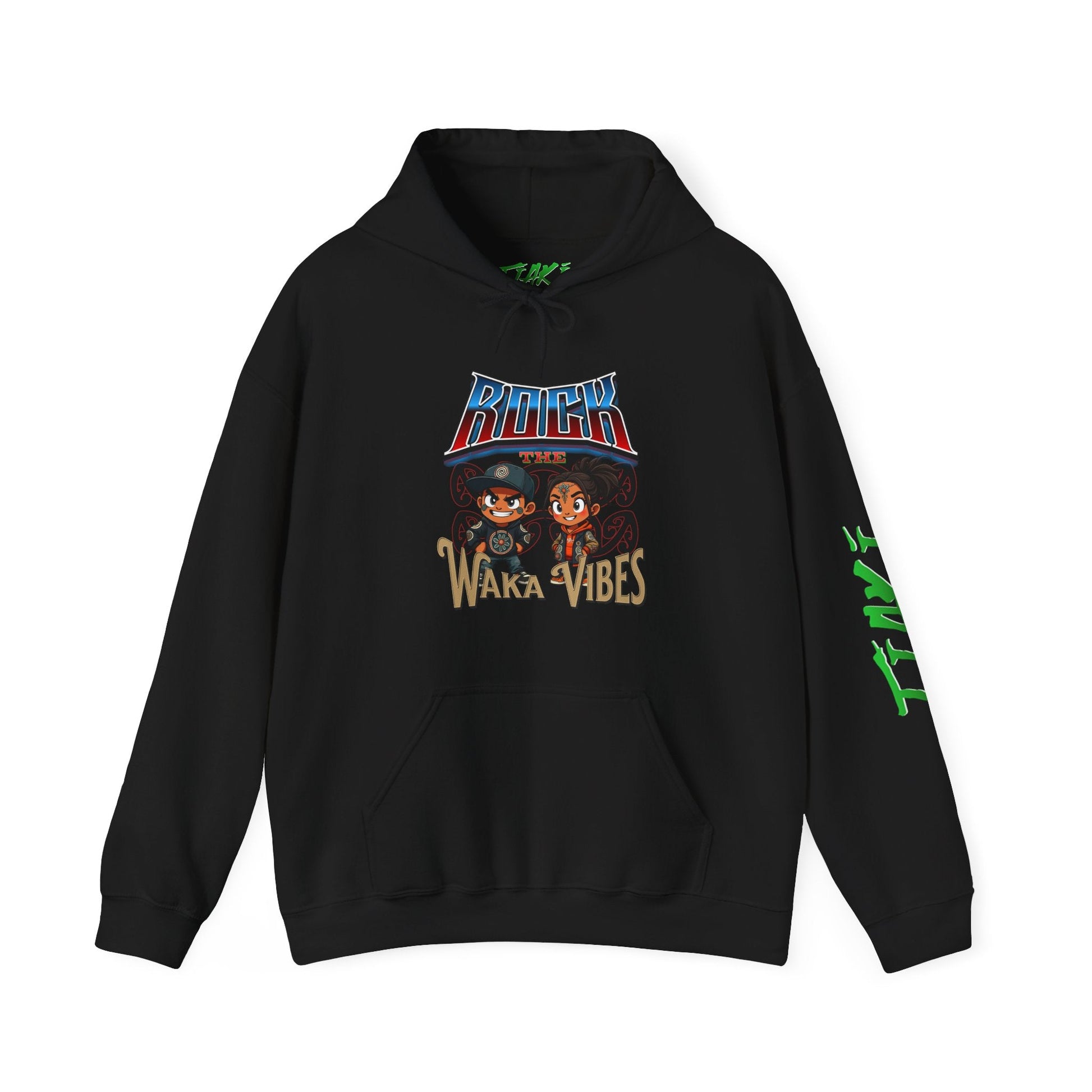 Rock the Waka Vibes Hoodie - Tiaki Apparel