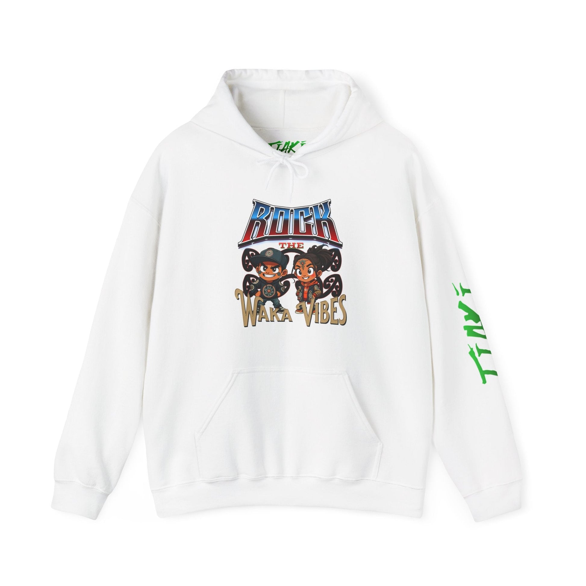 Rock the Waka Vibes Hoodie - Tiaki Apparel