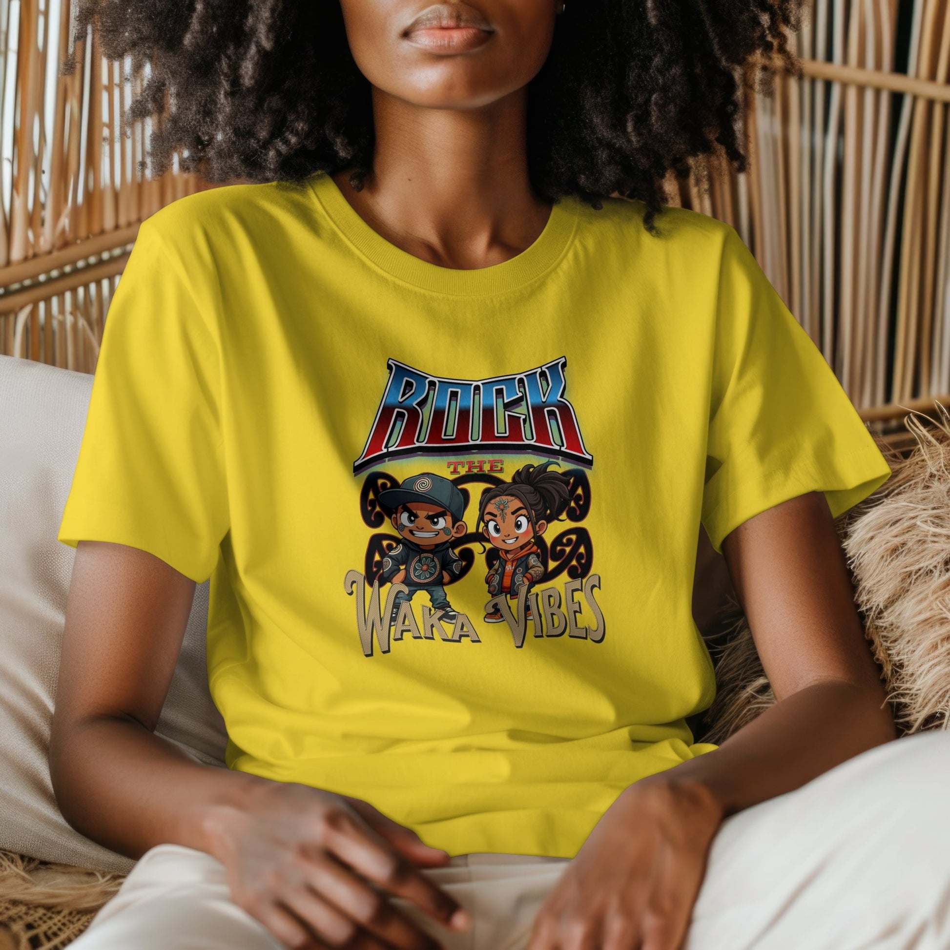 Rock the Waka Vibes T Shirt - Tiaki Apparel