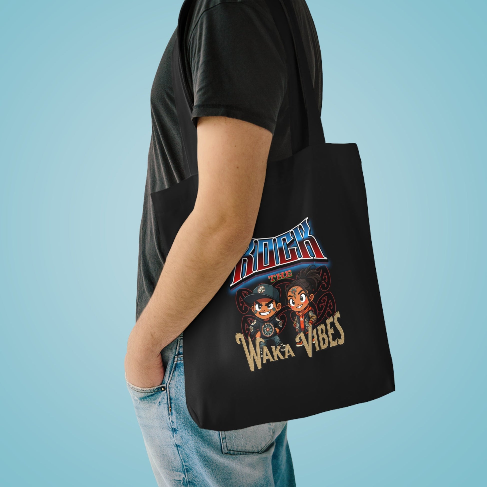 Rock the Wake Vibes Tote Bag - Tiaki Apparel