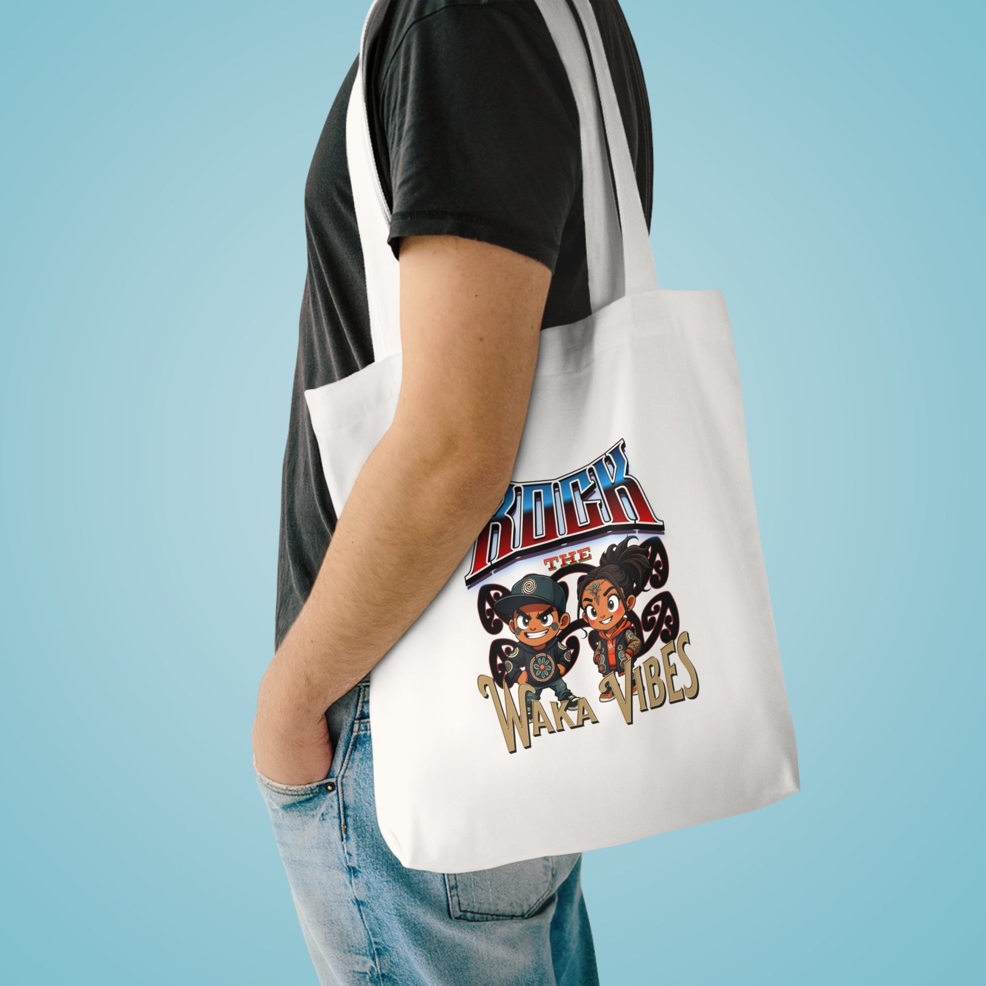 Rock the Wake Vibes Tote Bag - Tiaki Apparel