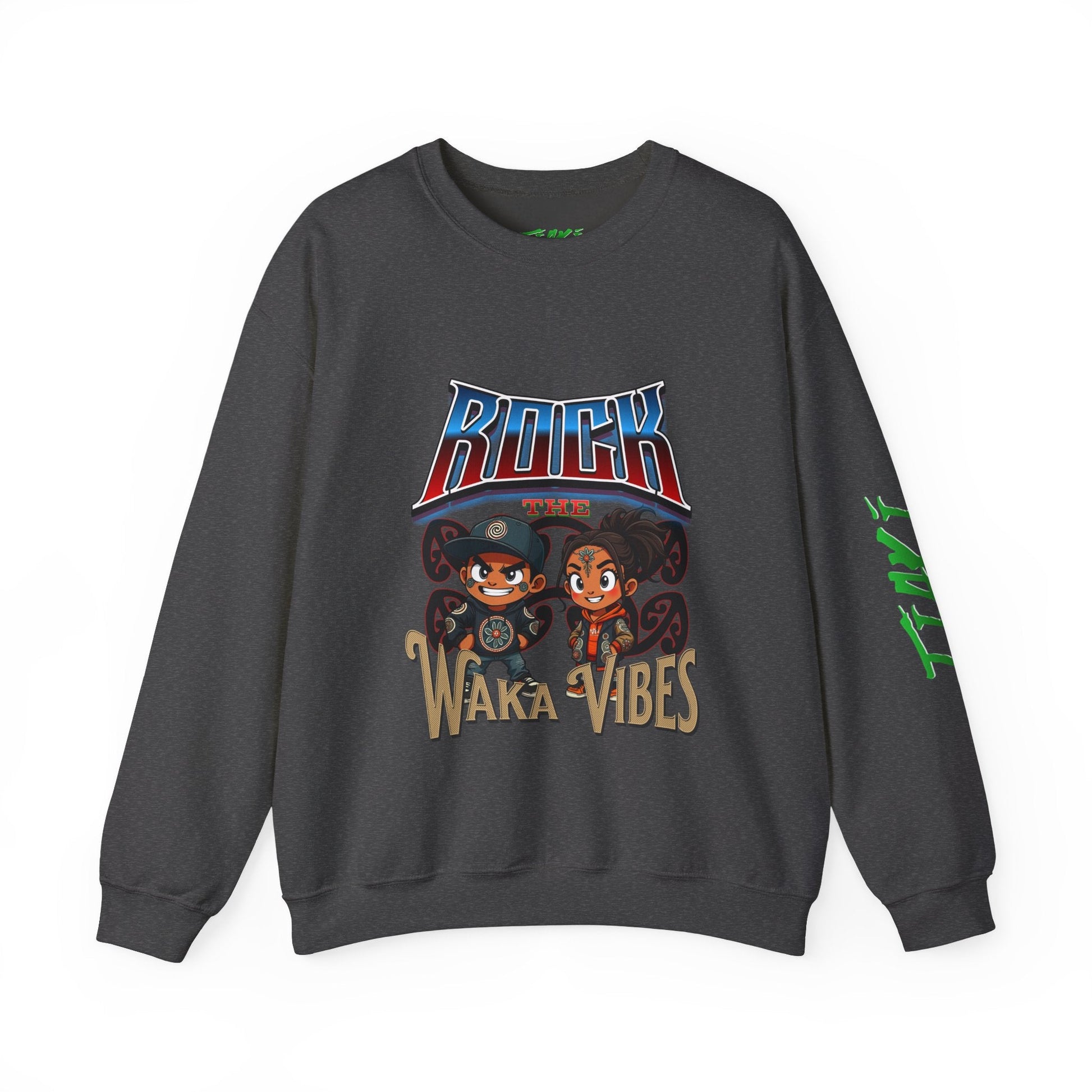 Rook the Waka Vibes Sweatshirt - Tiaki Apparel