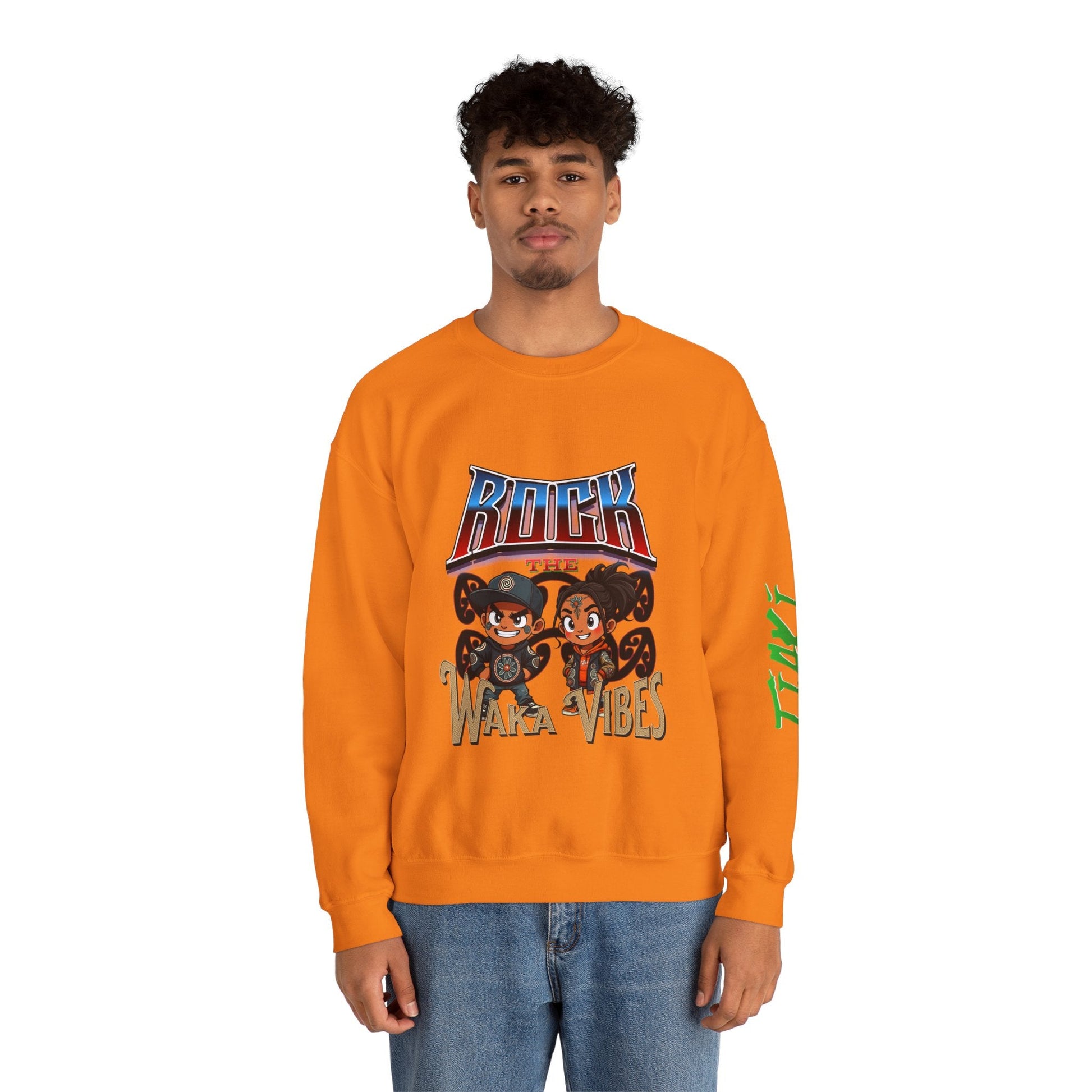 Rook the Waka Vibes Sweatshirt - Tiaki Apparel