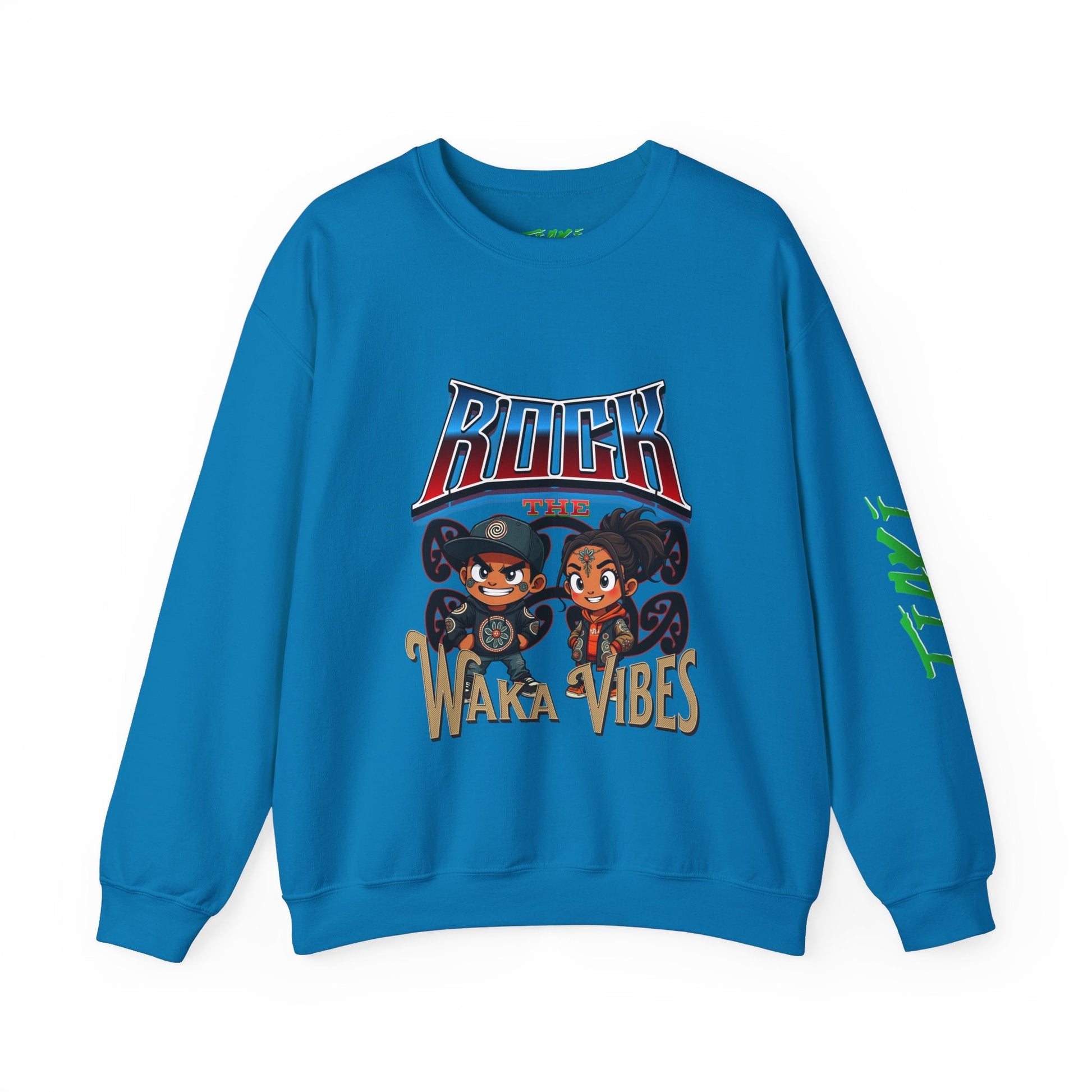 Rook the Waka Vibes Sweatshirt - Tiaki Apparel